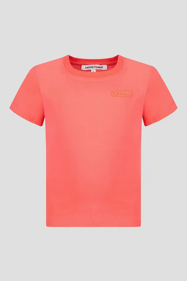 ciesse-outdoor-t-shirt-e-polo-basic-t-shirt-koralle-baumwolle image 1