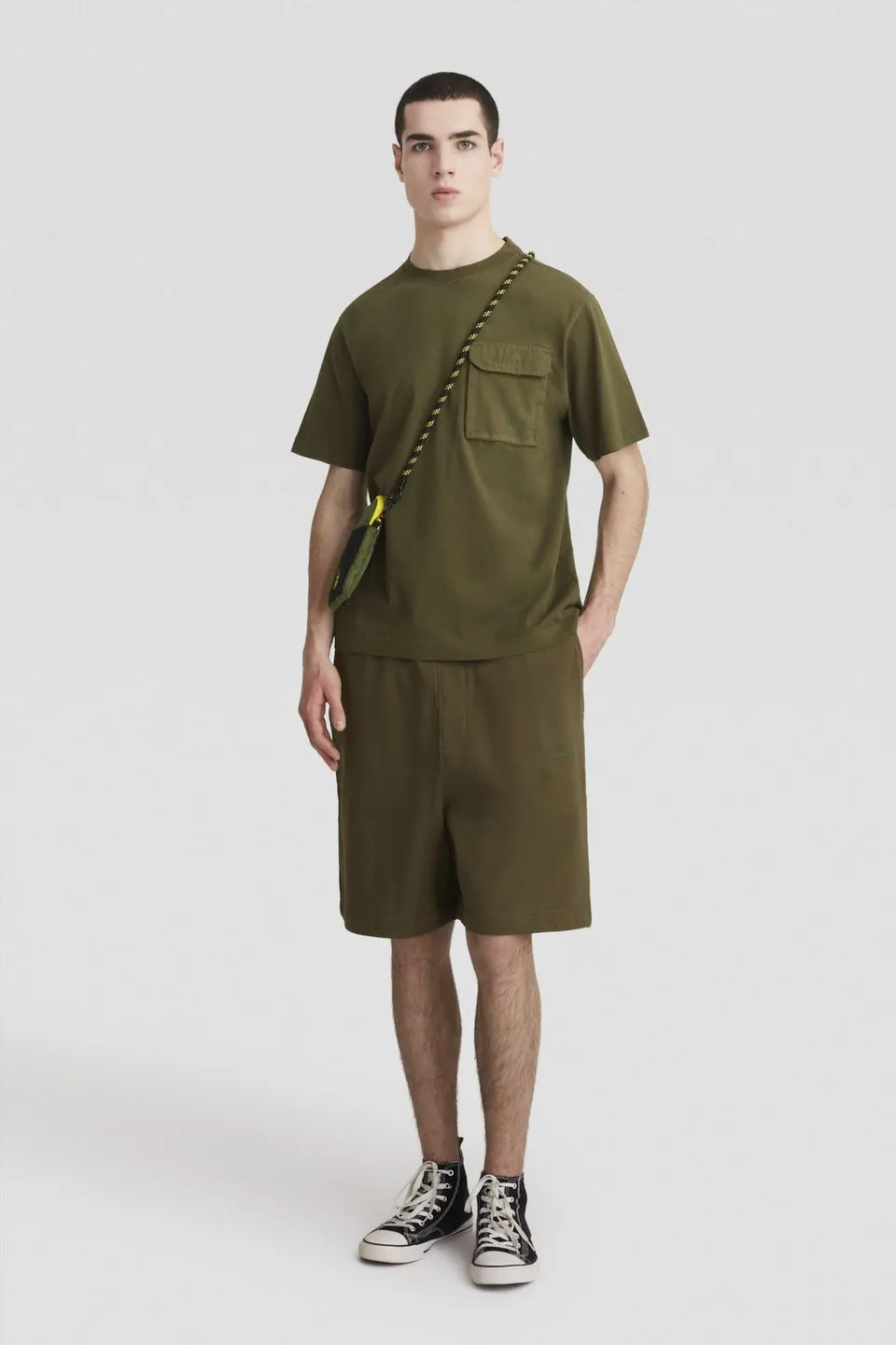 ciesse-outdoor-shorts-baumwolle-gr-n-kordelzug-bermuda image 1