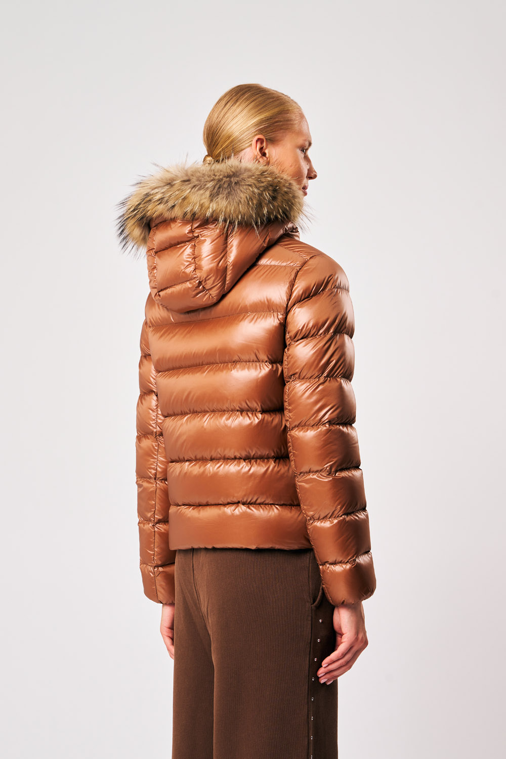 ciesse-outdoor-lia-real-fur-daunenjacke-hellbraun-damen-echtpelz image 5