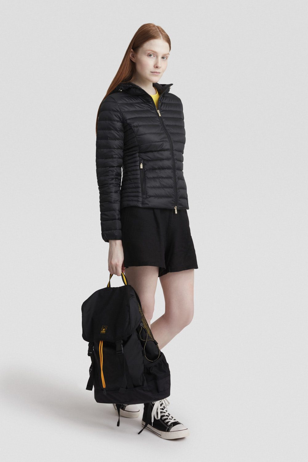 ciesse-outdoor-piumini-daunenjacke-schwarz-kapuze-800-fill image 1