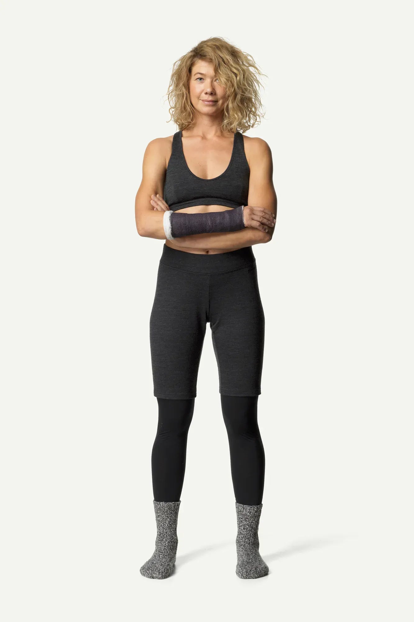 houdini-pace-wander-bra-sport-bh-true-black-s-merinowolle image 1