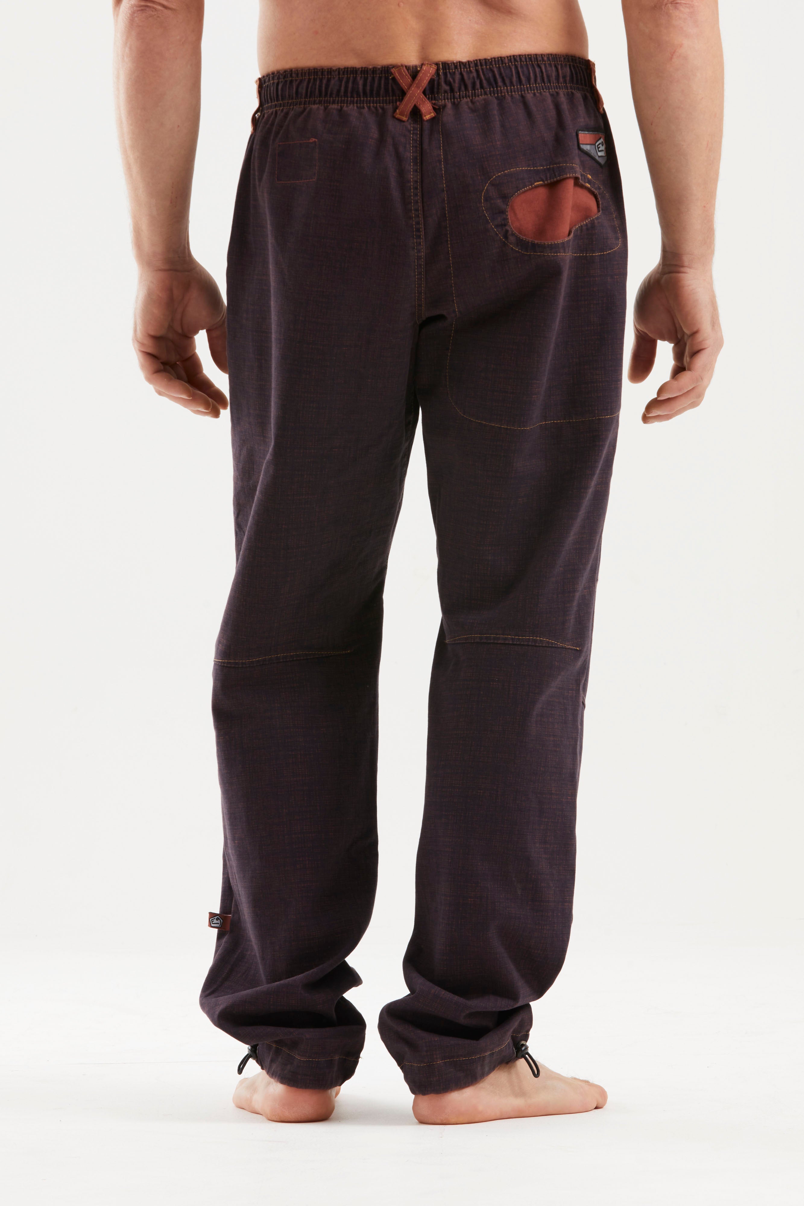 e9-rondo-x2-kletterhose-agave-bio-baumwolle-gabardine image 2
