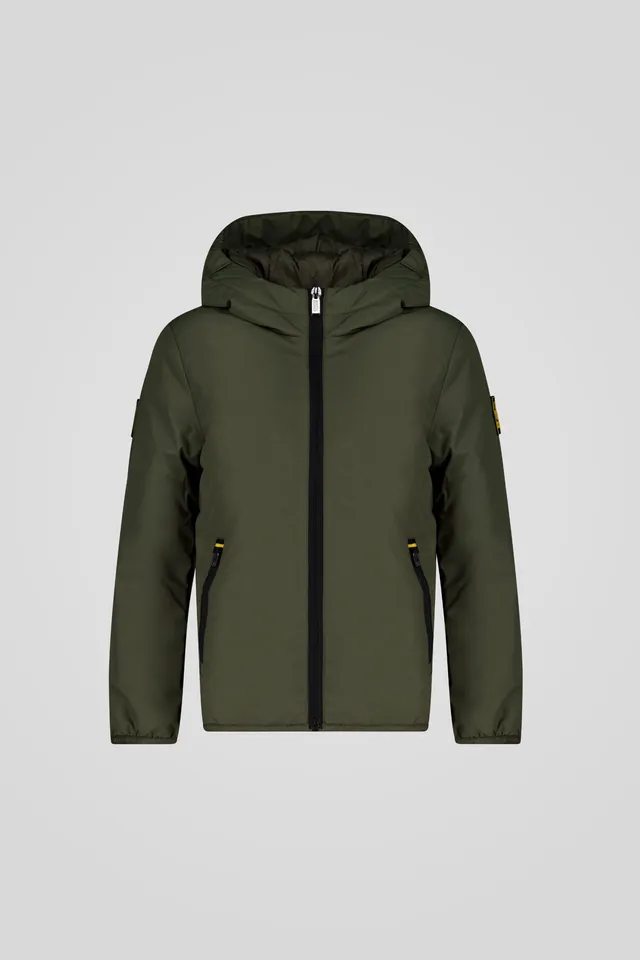 ciesse-leichte-jacke-militarygr-n-kapuze-unisex-wattiert image 1