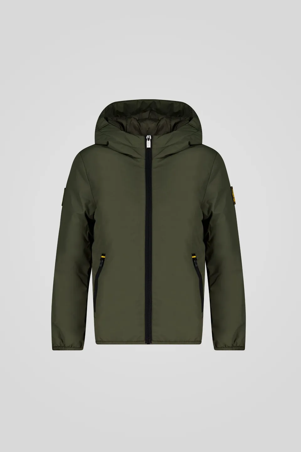 ciesse-leichte-jacke-militarygr-n-kapuze-unisex-wattiert image 1
