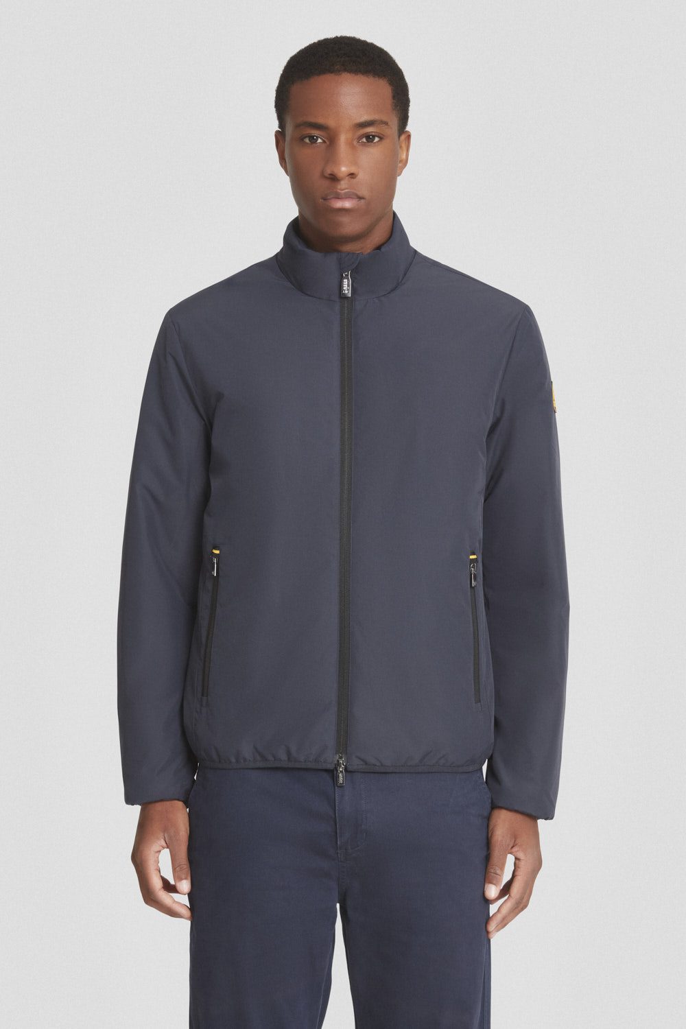 ciesse-outdoor-winterjacke-biker-blau-wattiert-dwr image 2