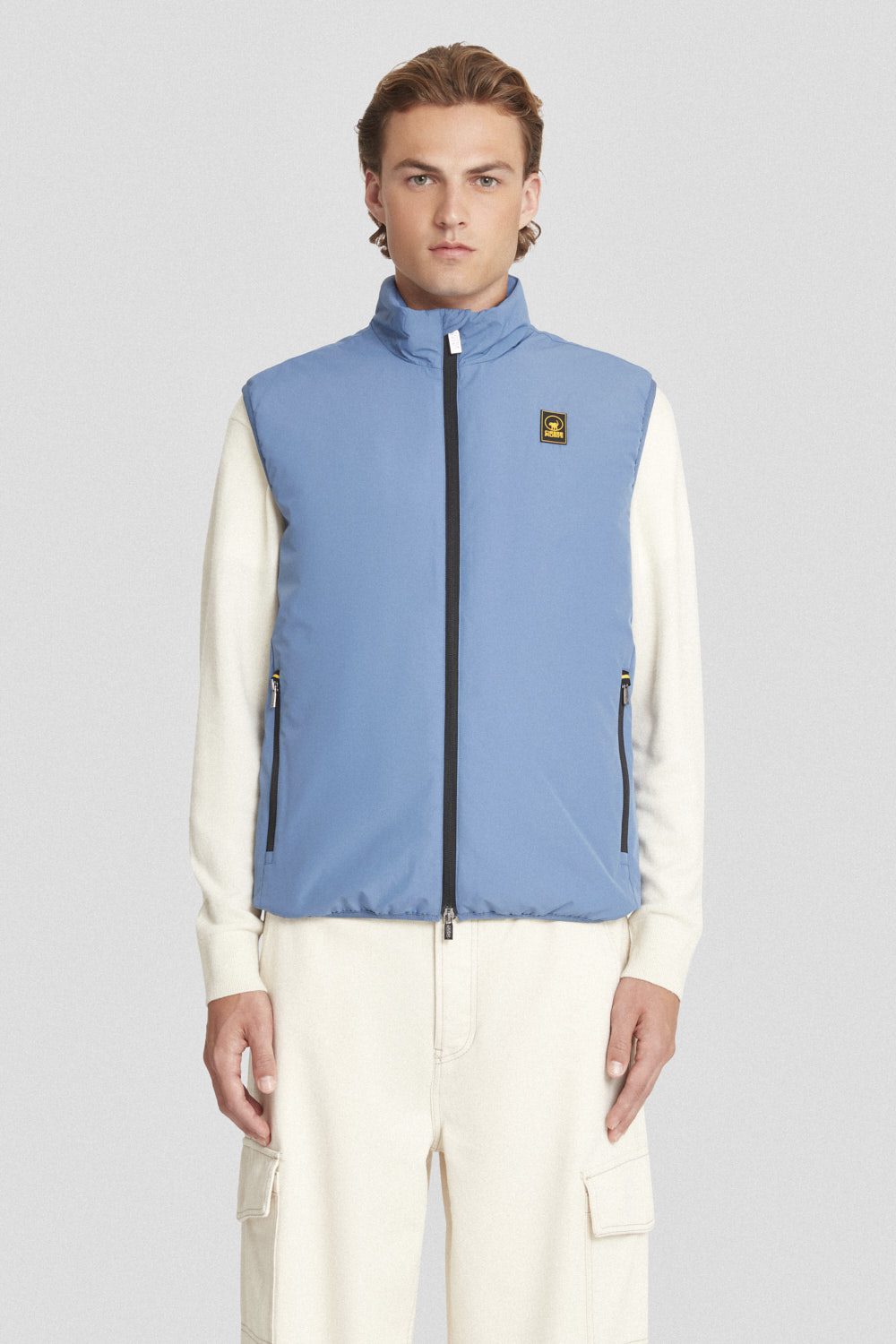 ciesse-gilet-steppweste-hellblau-wattiert-mit-dwr image 2