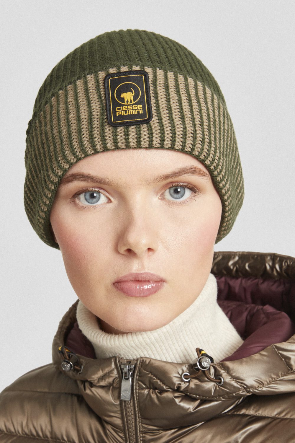 ciesse-outdoor-strickm-tze-gr-n-gerippt-zweifarbig-unisex image 3
