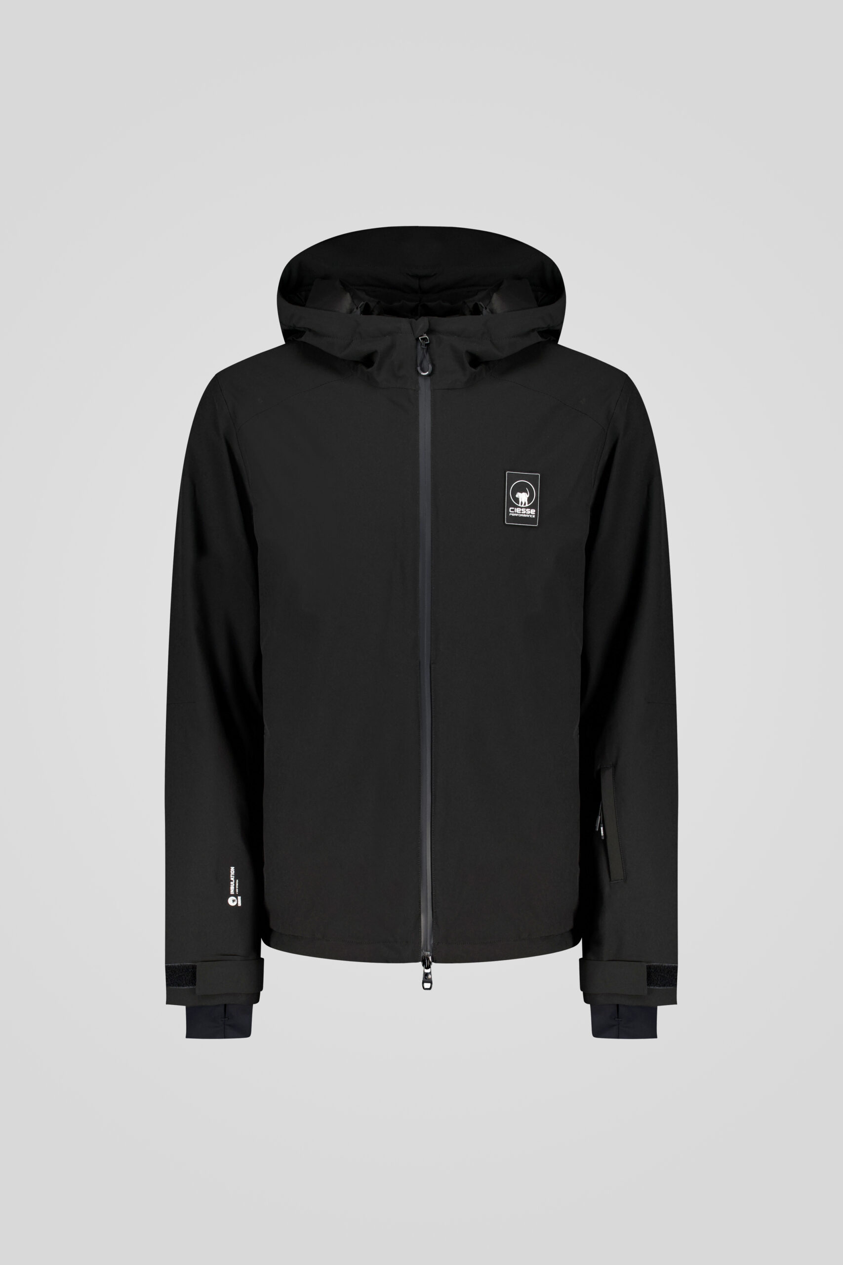 ciesse-outdoor-skijacke-schwarz-mit-kapuze-wasserdicht image 1