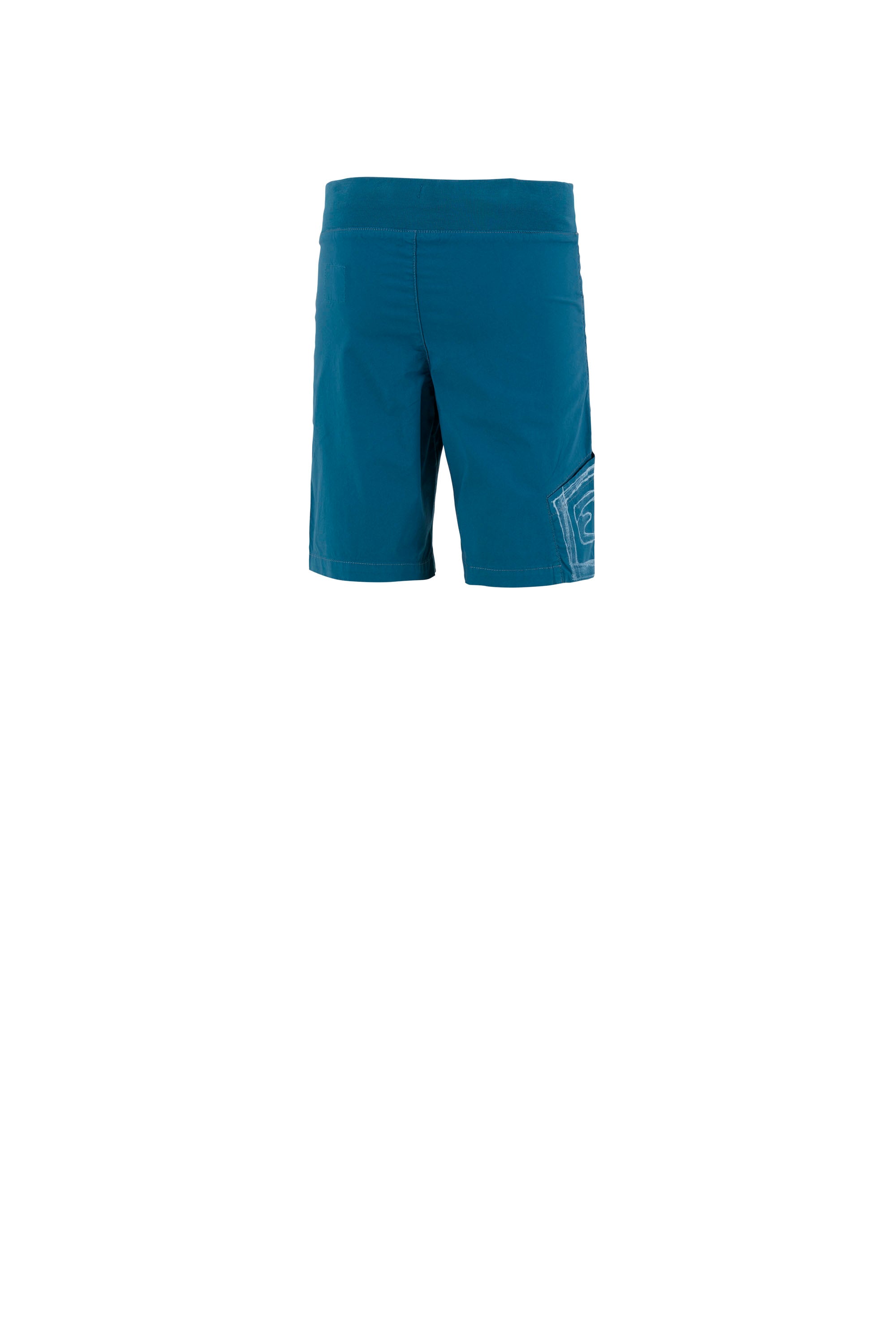 e9-b-pentago2-kinder-shorts-deep-blue-bio-baumwolle image 5