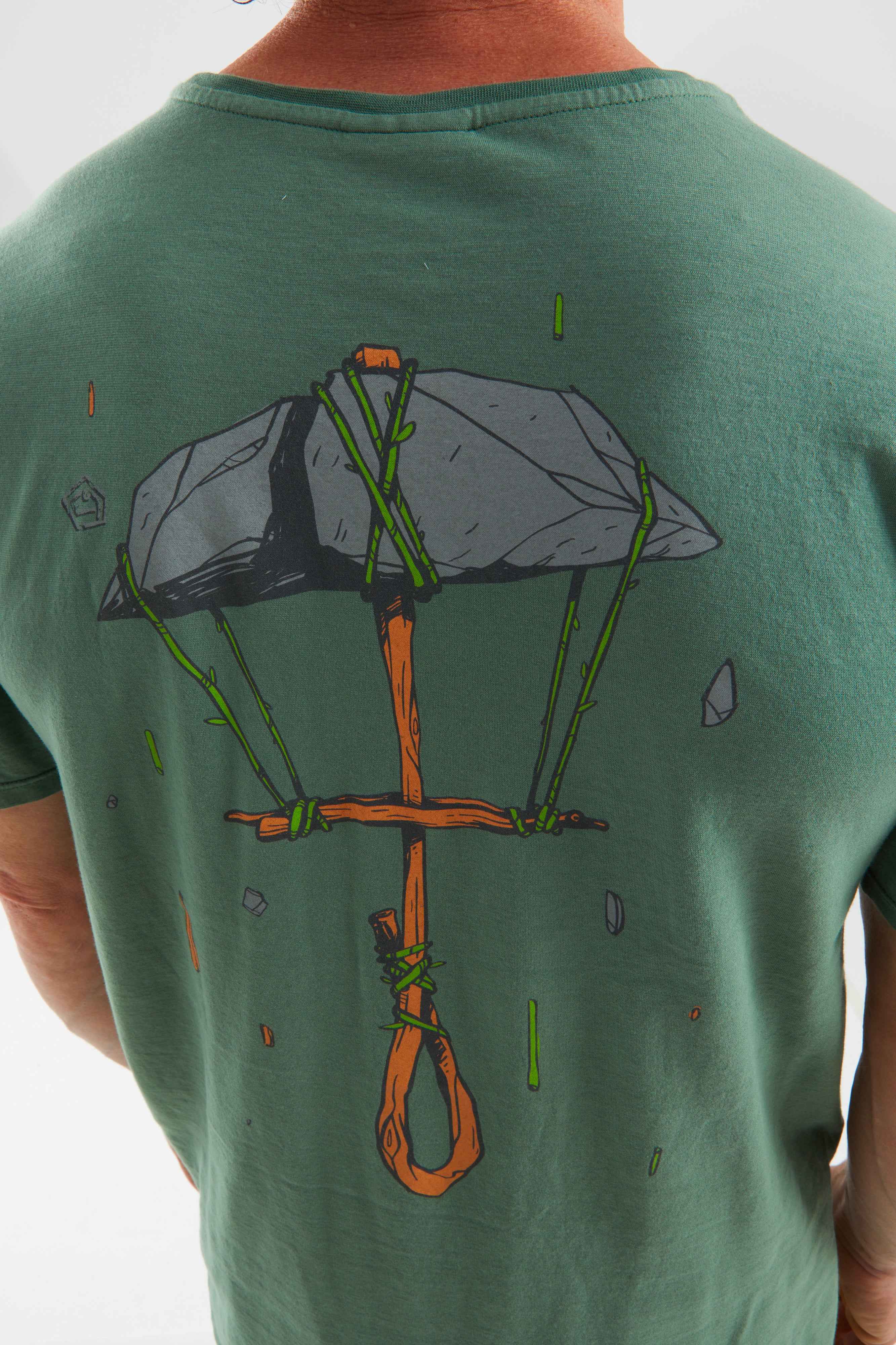 e9-sapiens-t-shirt-agave-829-gr-m-bio-baumwolle image 2