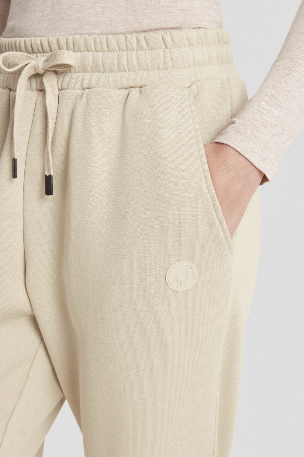 ciesse-outdoor-pantaloni-sporthose-beige-lang-baumwolle image 3