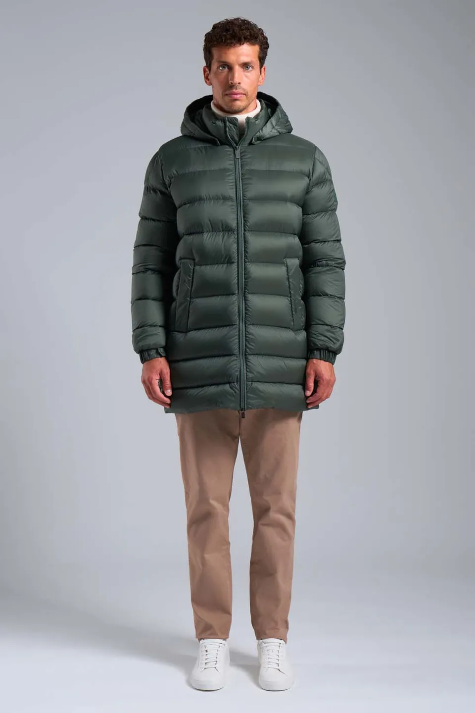 ciesse-outdoor-lion-daunenjacke-gr-n-kapuze-abnehmbar-800 image 1