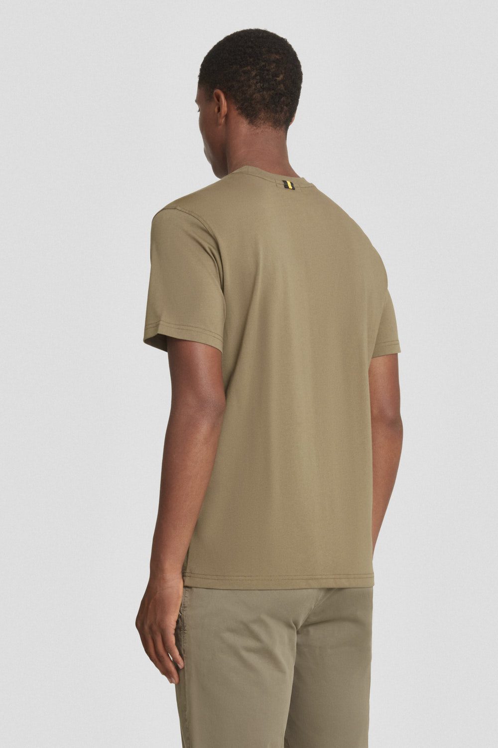 ciesse-outdoor-herren-t-shirt-oliv-rundhals-100-baumwolle image 4