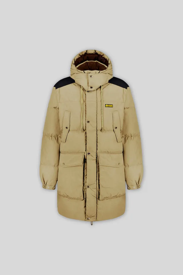 ciesse-outdoor-canada-daunenmantel-beige-4-taschen-recycelt image 1