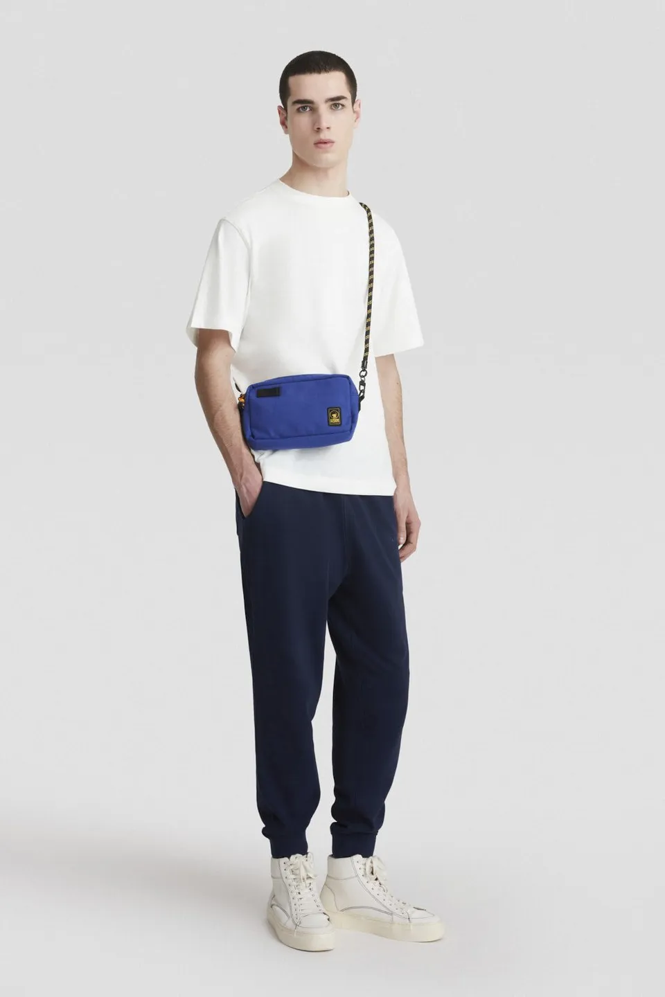 ciesse-outdoor-herren-hose-blau-baumwolle-kordelzug image 1
