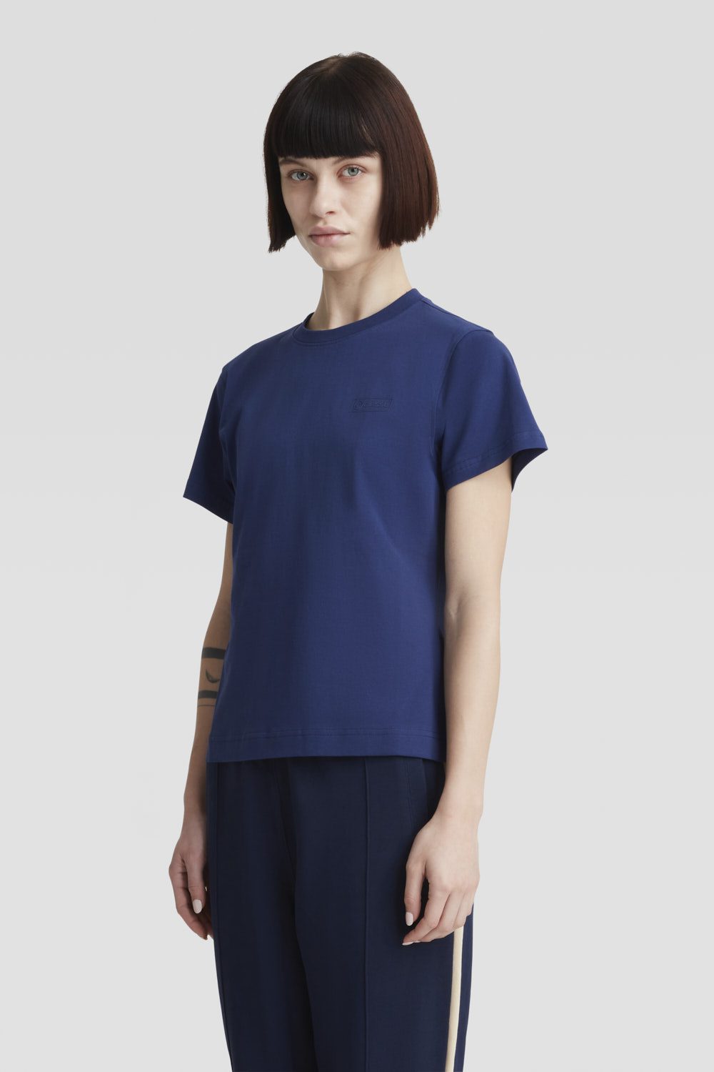 ciesse-outdoor-t-shirt-rundhals-blau-baumwolle image 2