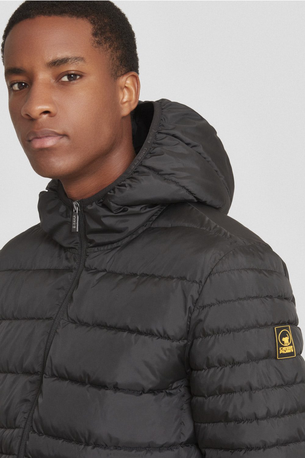 ciesse-outdoor-piumini-steppjacke-schwarz-kapuze-dwr image 3