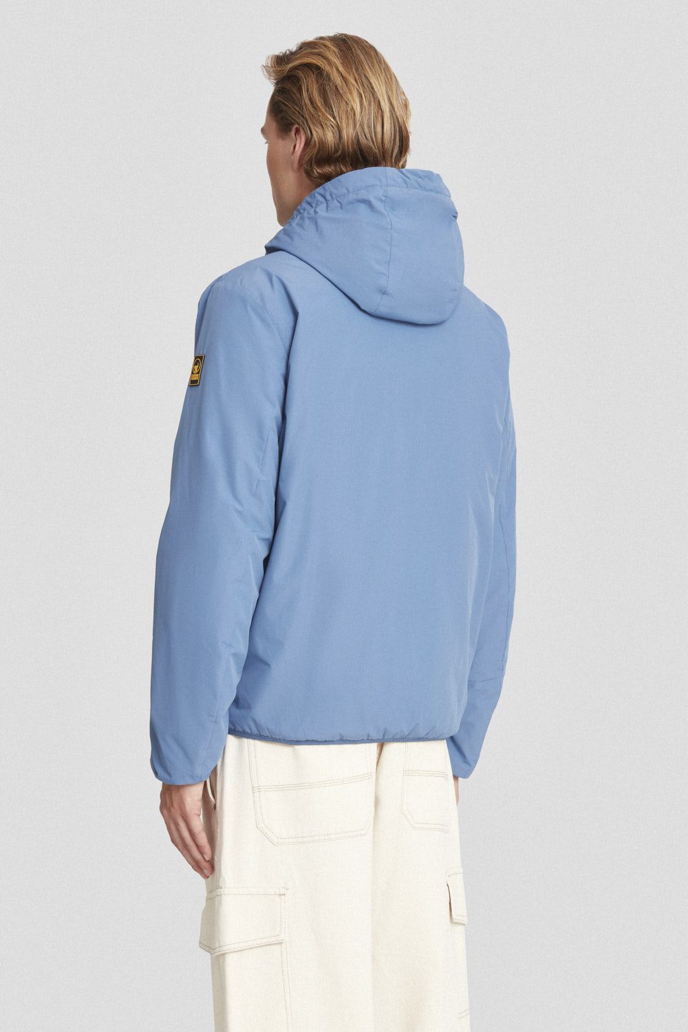 ciesse-winterjacke-hellblau-gef-ttert-kapuze-dwr-regular-fit image 4