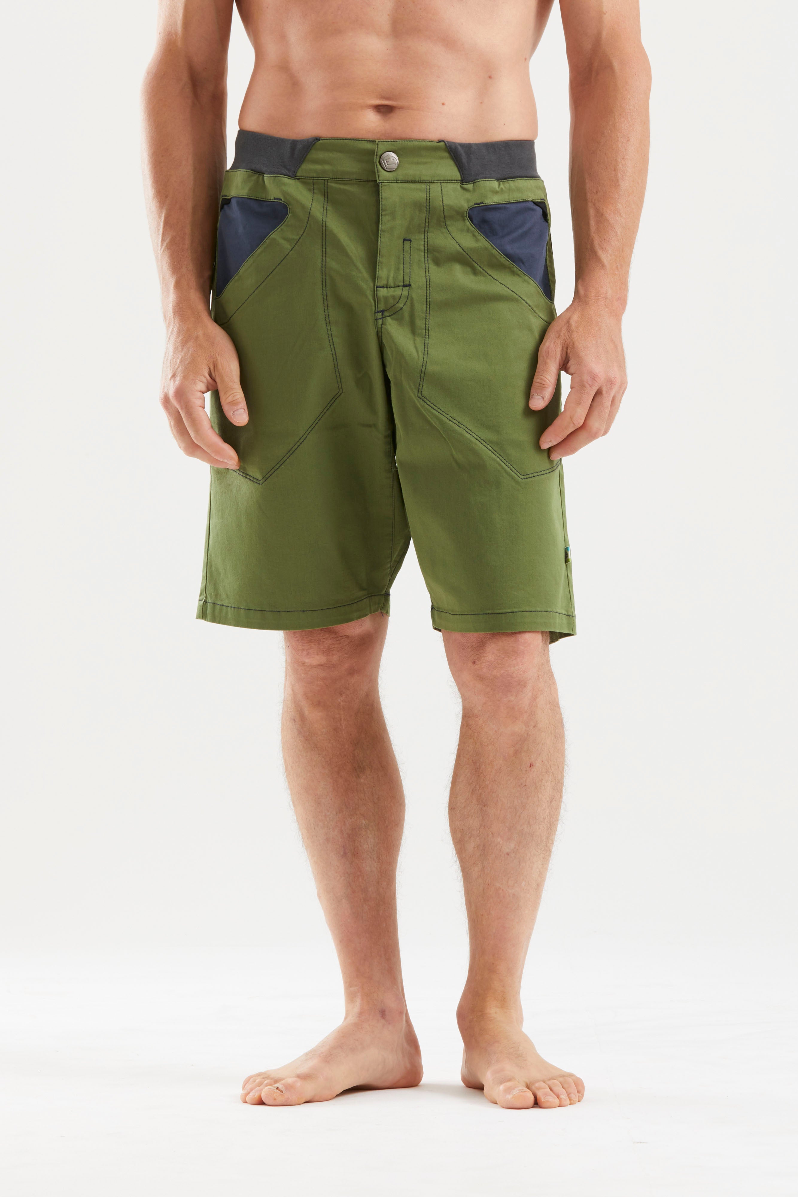 e9-n-3angolo-short-rosemary-bio-gabardine-regular-fit image 1