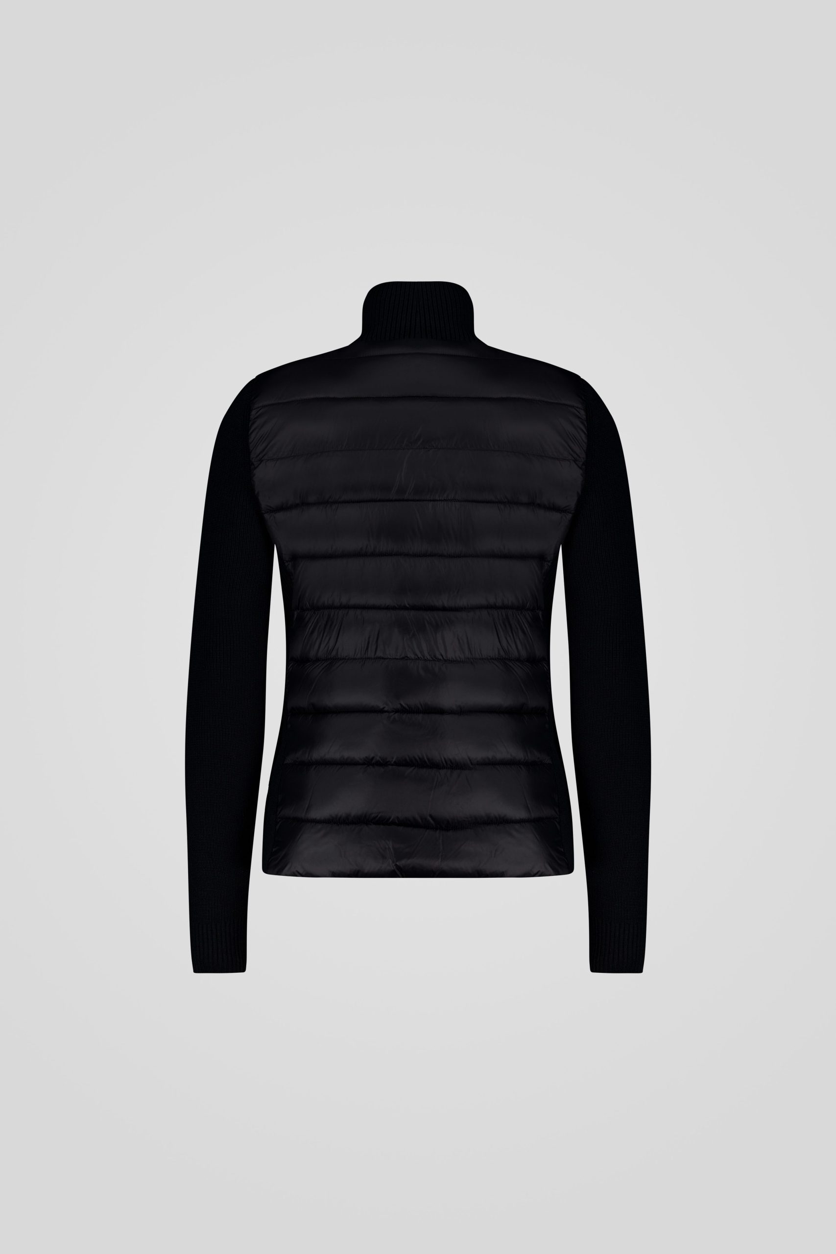 ciesse-outdoor-leichte-jacke-schwarz-strick-rmel-slim-fit image 6