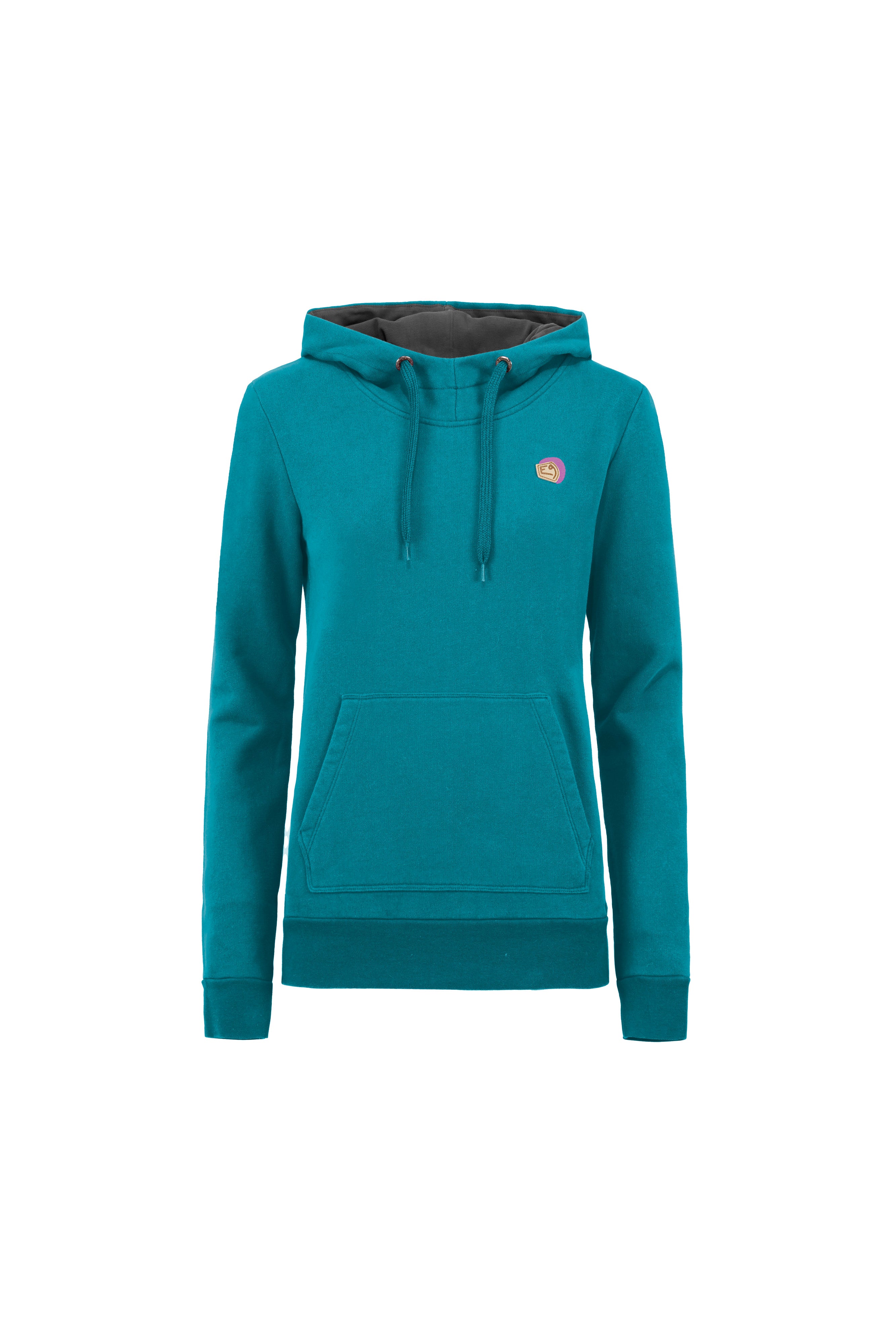 e9-fiamma-hoodie-cerulean-kapuzenpulli-bio-baumwolle image 6