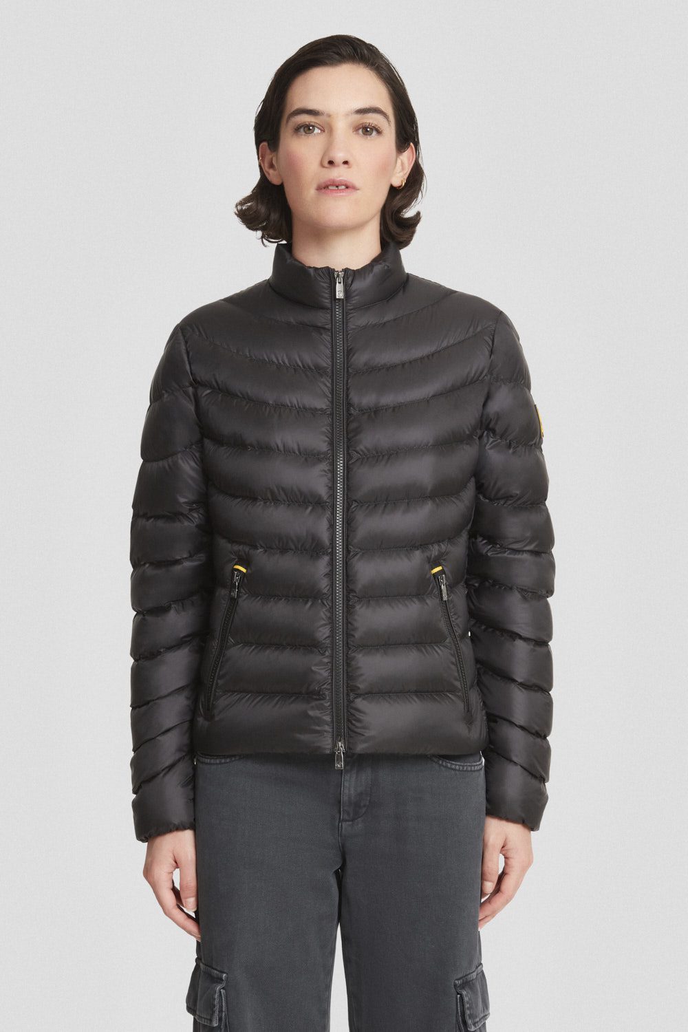 ciesse-outdoor-daunenjacke-schwarz-leicht-ohne-kapuze-800fp image 2