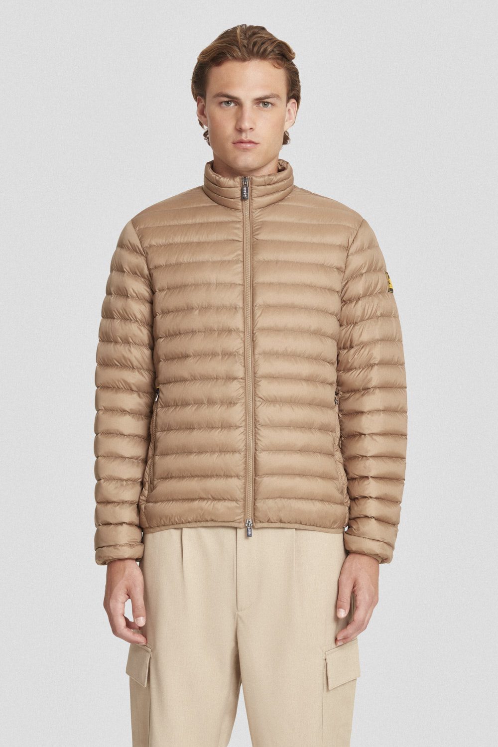ciesse-outdoor-piumini-leichte-daunenjacke-beige-ohne-kapuze image 2