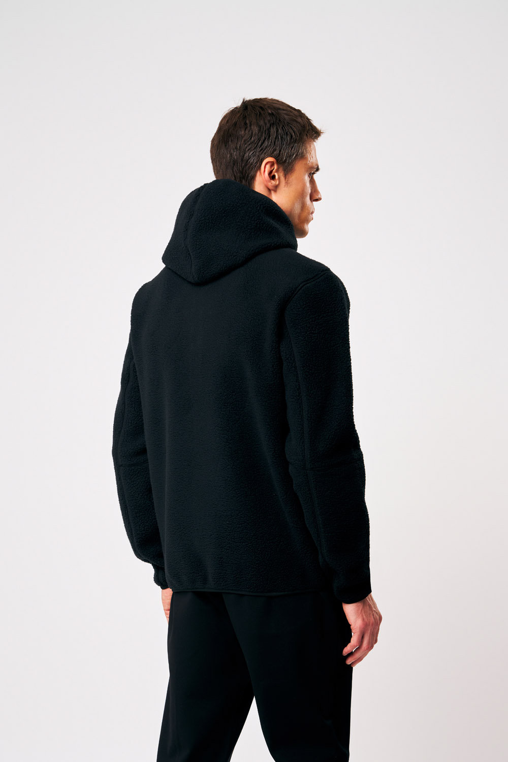ciesse-outdoor-rodrigo-teddyjacke-herren-schwarz-mit-kapuze image 5