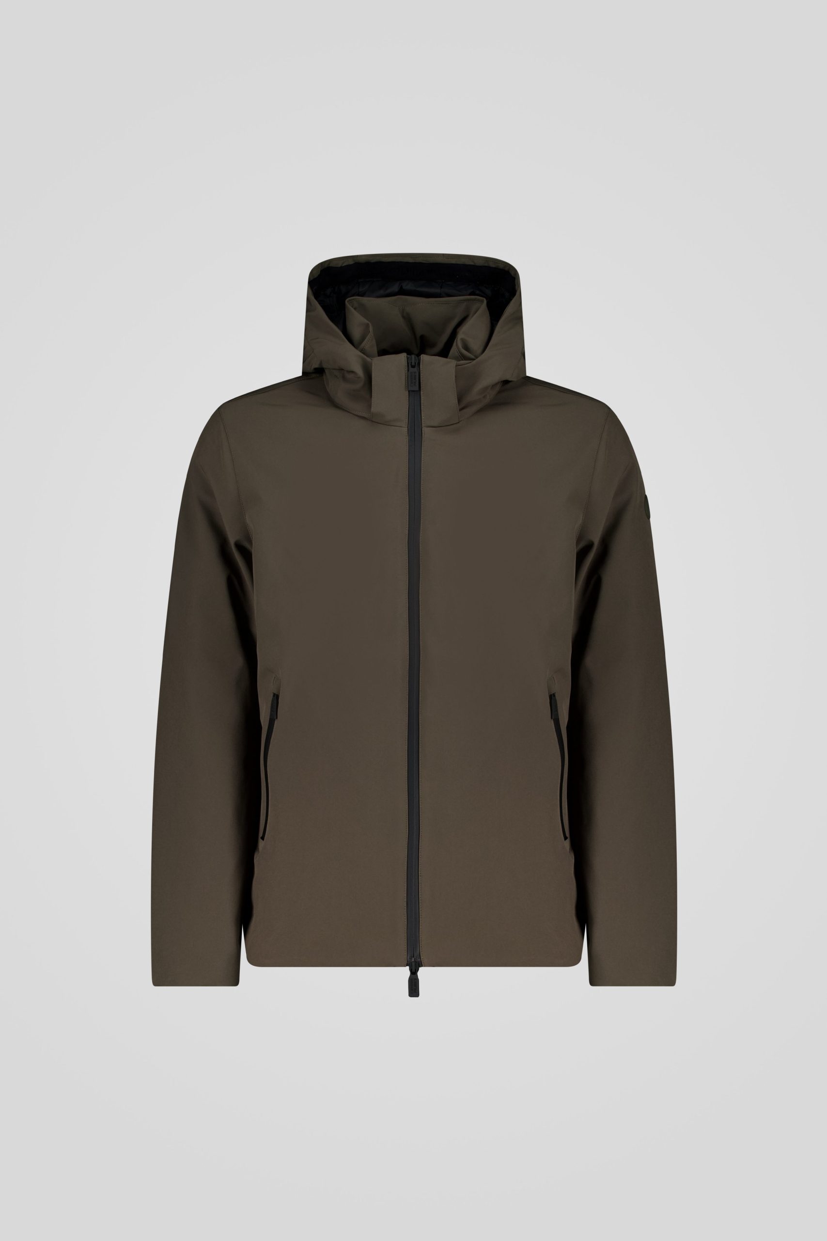 ciesse-outdoor-softshelljacke-oliv-kurz-10k-kapuze image 5