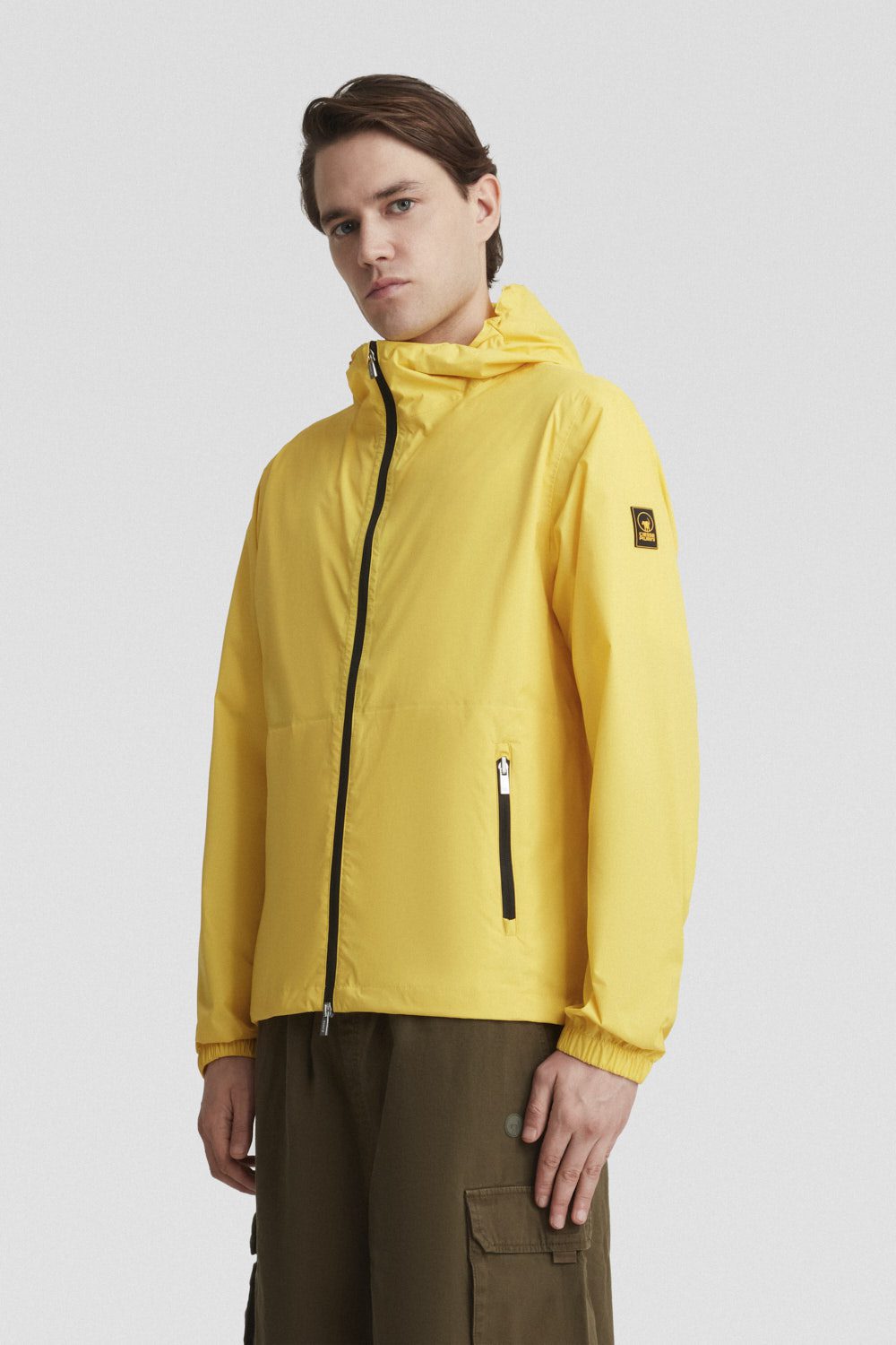 ciesse-outdoor-windjacke-gelb-packbar-wasserdicht image 2