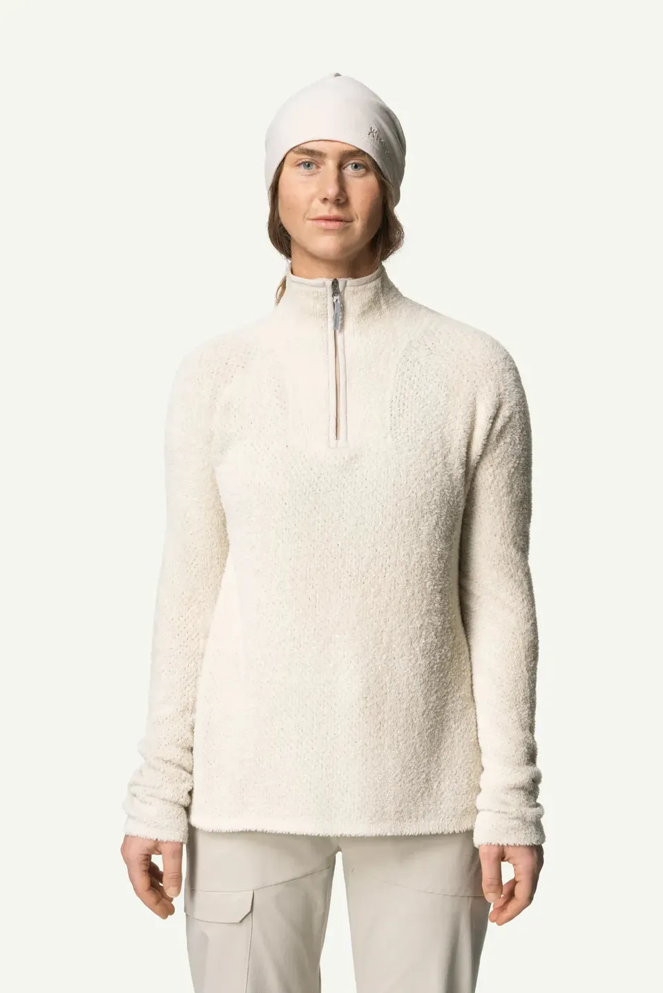houdini-lykan-half-zip-fleece-damen-foggy-mountain image 1