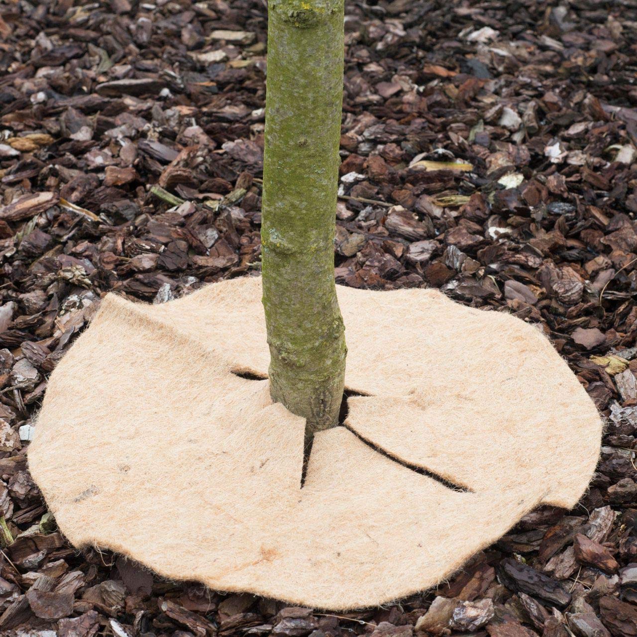 afp-mulchscheiben-jutefilz-abdeckscheibe-mulchscheibe-25cm-natur image 2