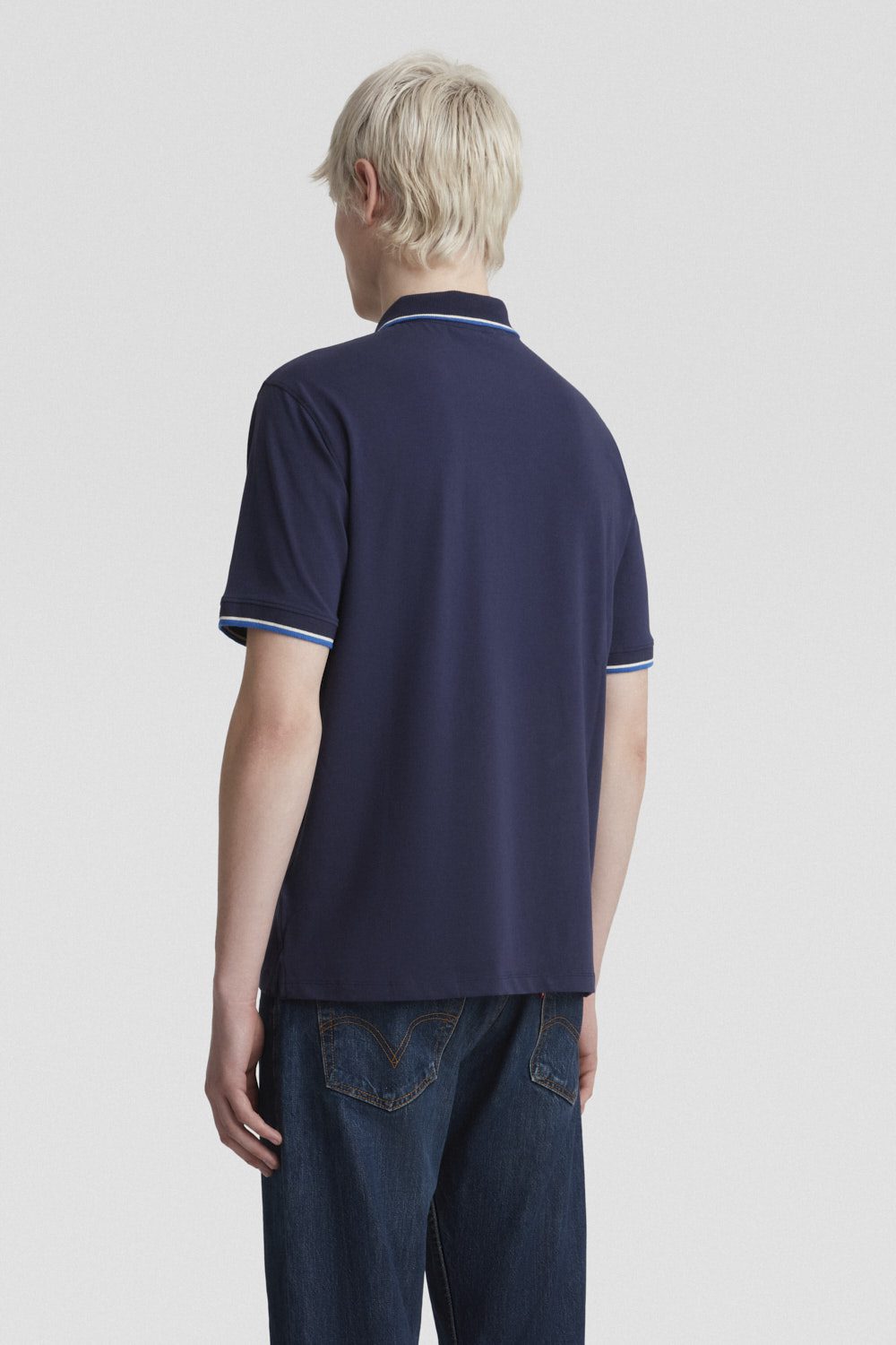 ciesse-outdoor-polo-jersey-stretch-blau-kontrast image 4