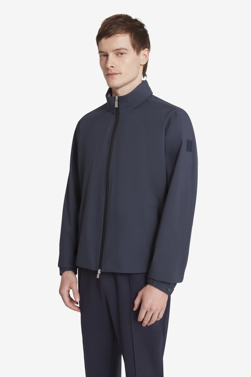 ciesse-outdoor-peak-softshelljacke-herren-dunkelblau-kapuze image 3