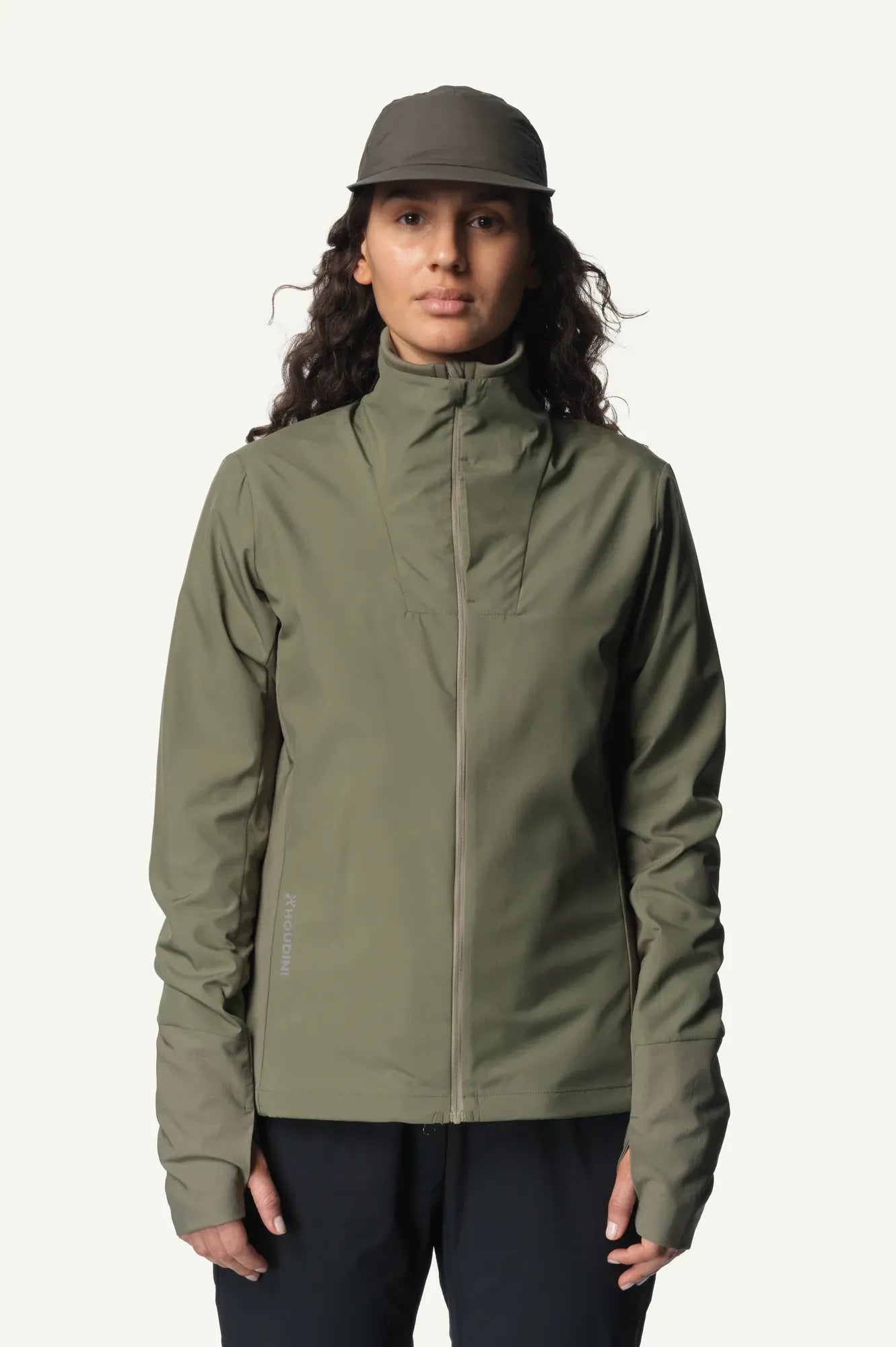 houdini-pace-wind-jacket-damen-sage-green-windabweisend image 4