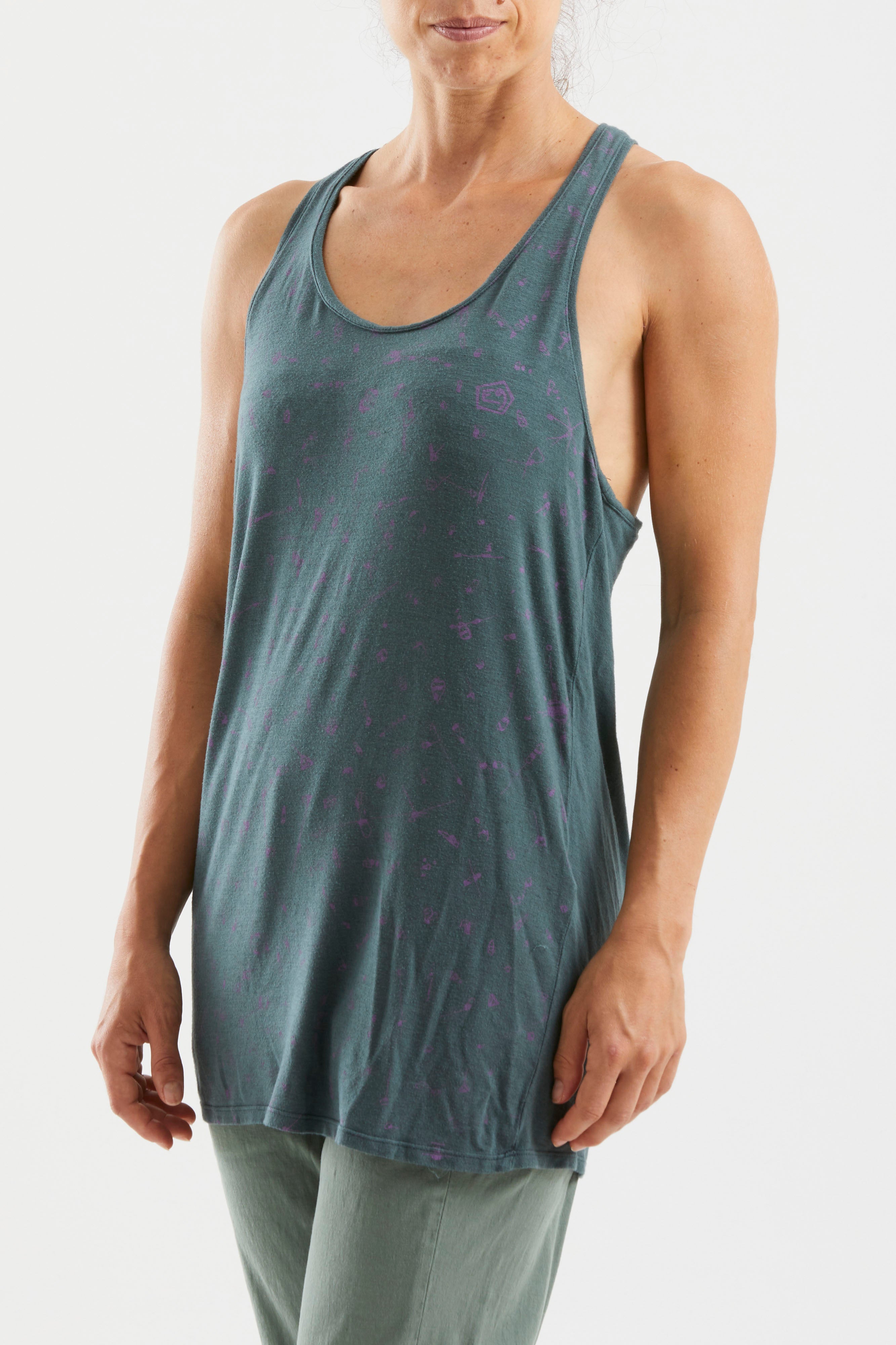 e9-bela-tank-top-grape-modal-comfort-fit-xl image 2