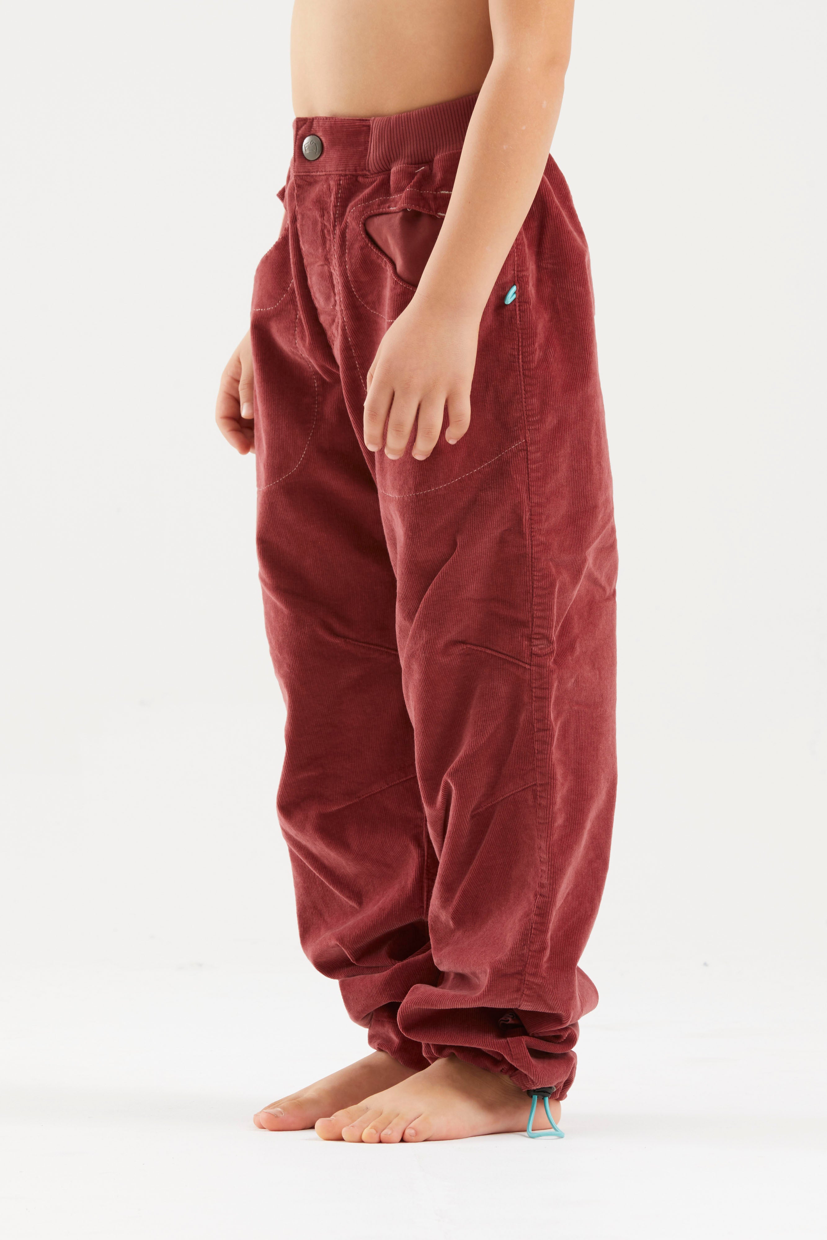 e9-b-rondo-vs2-hose-caramel-samt-regular-fit image 1