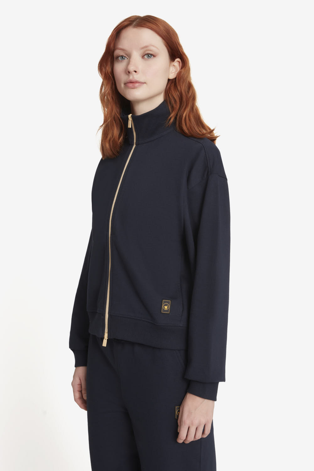 ciesse-outdoor-raquel-hoodie-dunkelblau-damen-baumwolle image 2