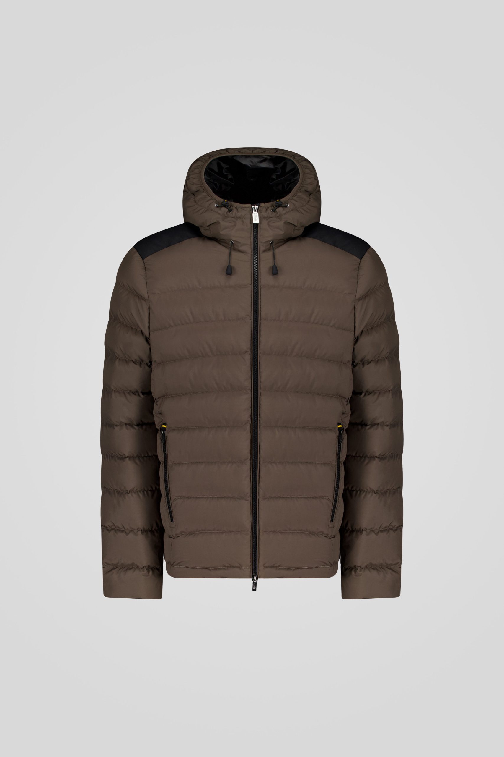 ciesse-outdoor-piumini-daunenjacke-kurz-braun-kapuze-wasserabweisend image 5