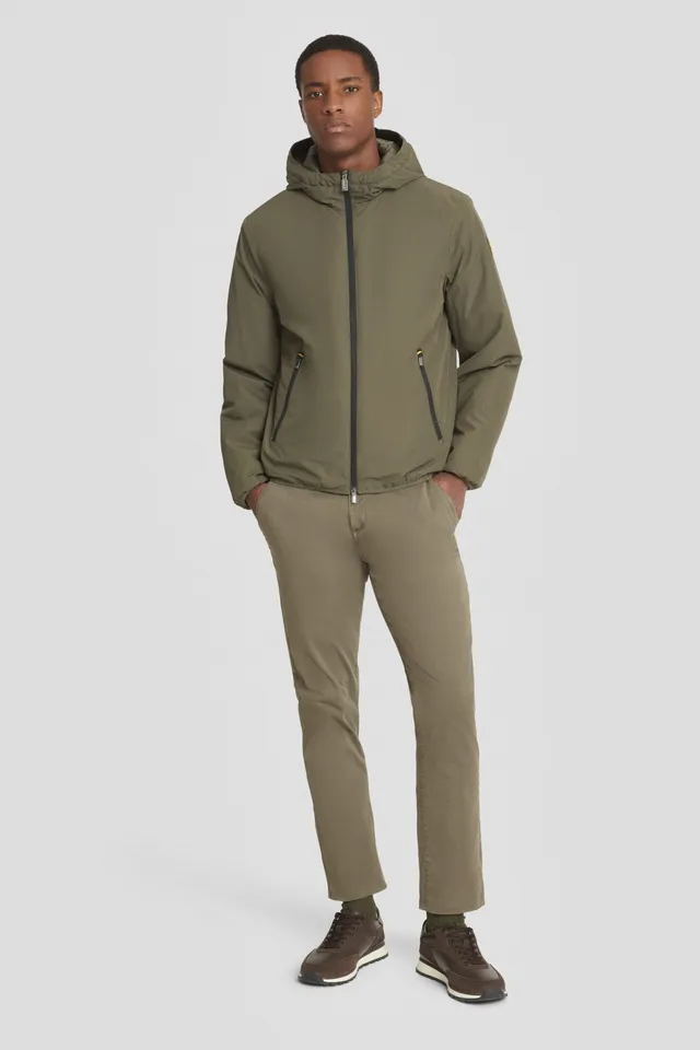 ciesse-outdoor-winterjacke-oliv-gef-ttert-kapuze image 1
