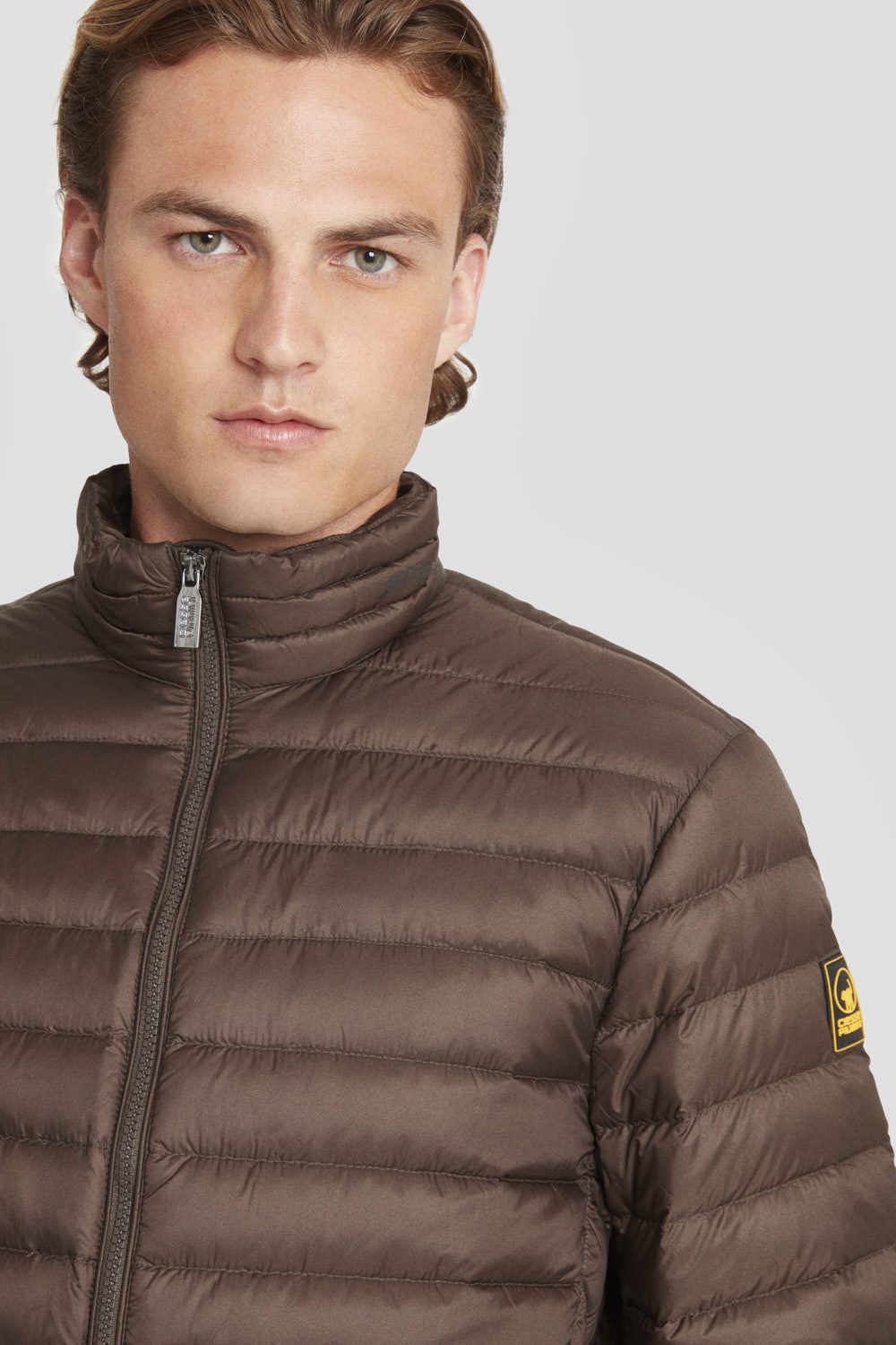 ciesse-outdoor-daunenjacke-braun-leicht-ohne-kapuze-800fp image 2