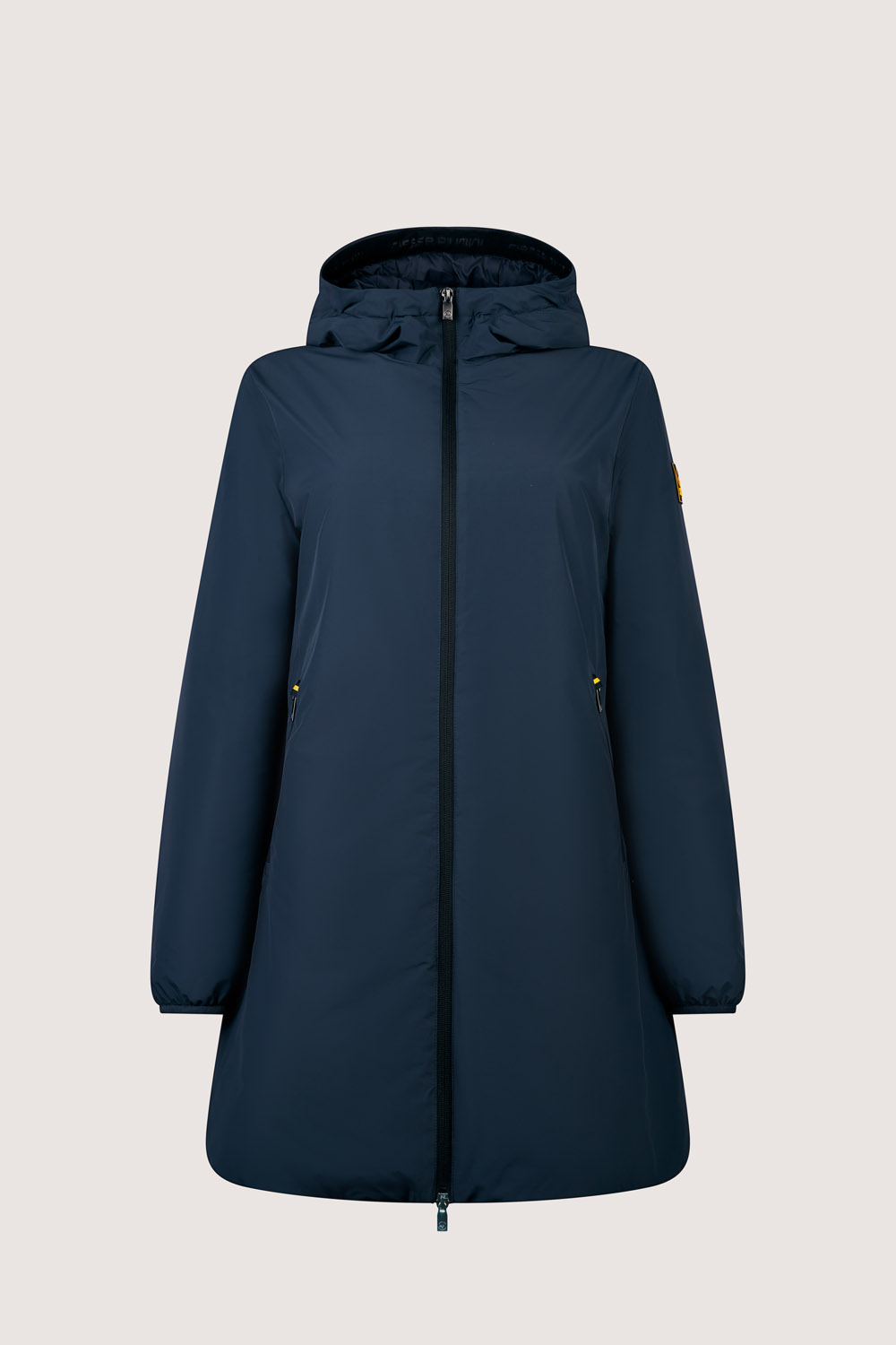 ciesse-outdoor-matilda-jacke-damen-blau-lang-kapuze image 3