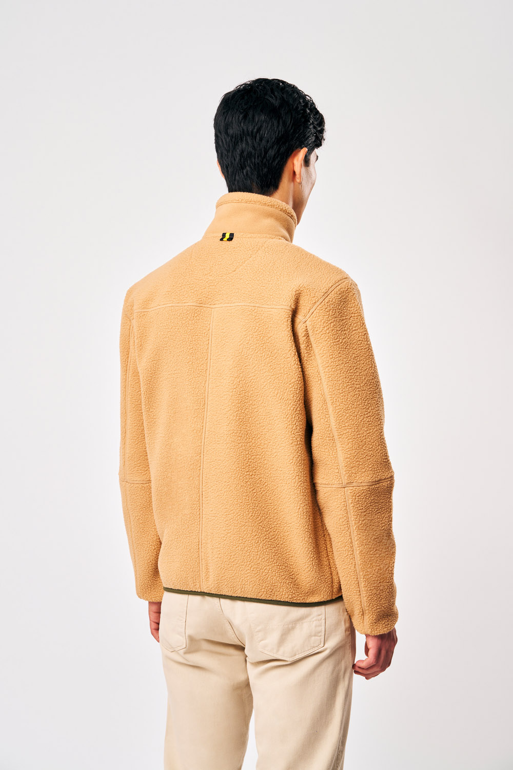 ciesse-outdoor-lionel-teddyjacke-beige-herren-full-zip image 5