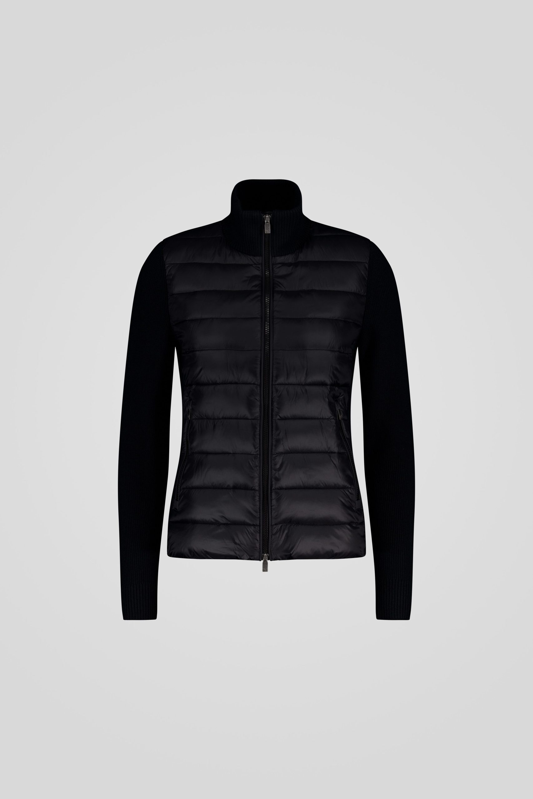 ciesse-outdoor-leichte-jacke-schwarz-strick-rmel-slim-fit image 5