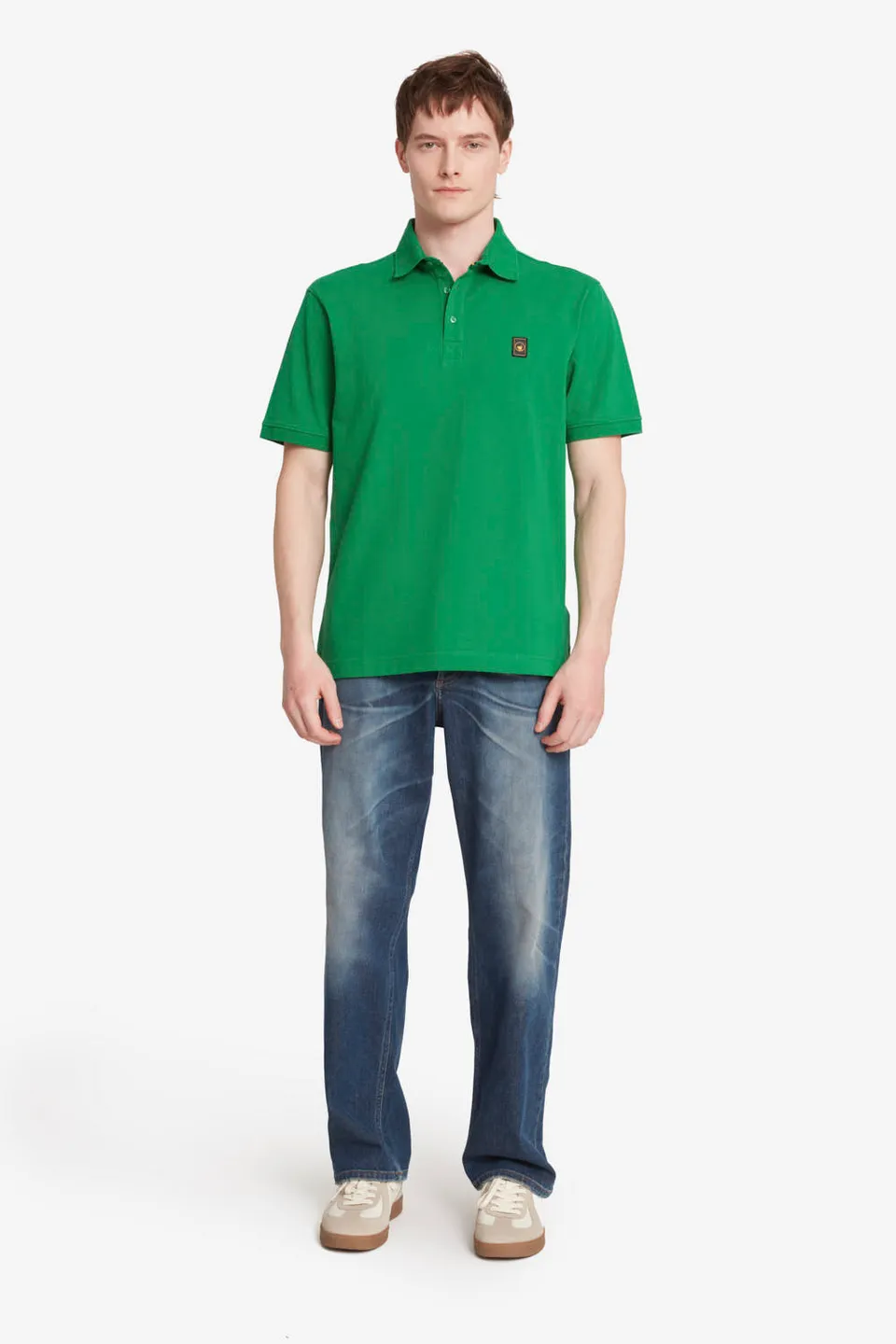 ciesse-outdoor-piff-4-0-polo-gr-n-herren-piqu-stretch image 1