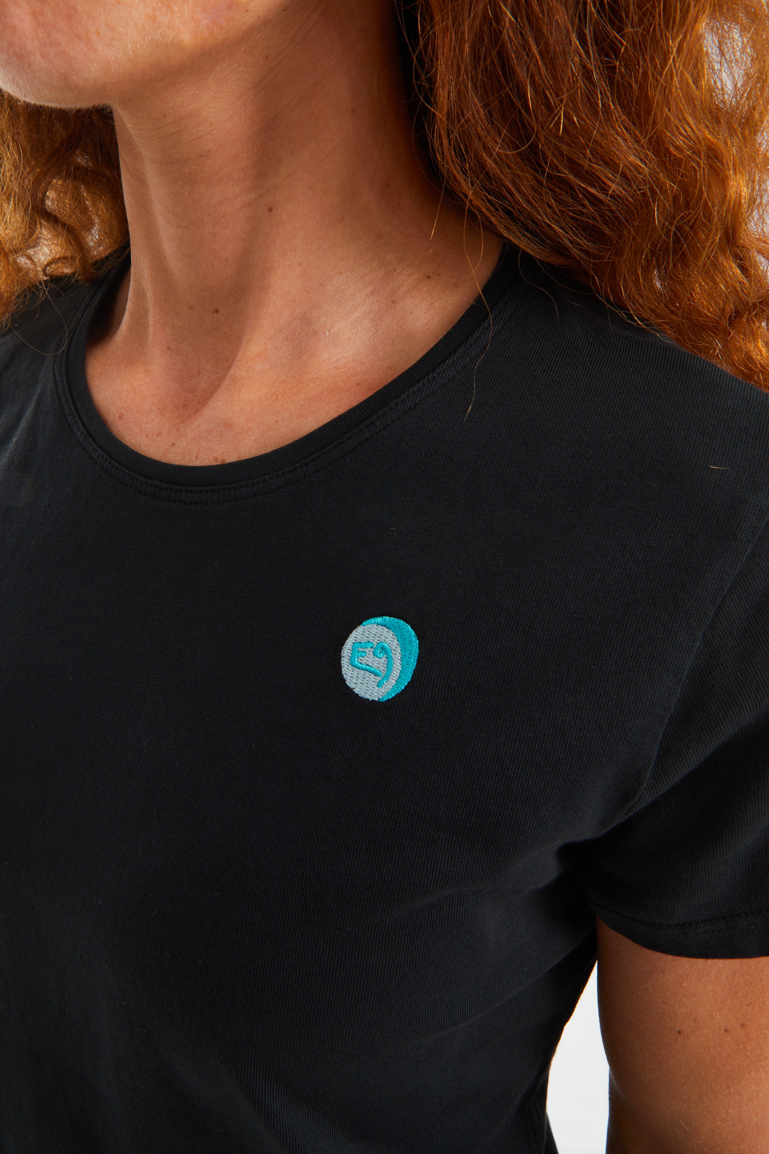 e9-marilyn-t-shirt-bio-baumwolle-black image 2