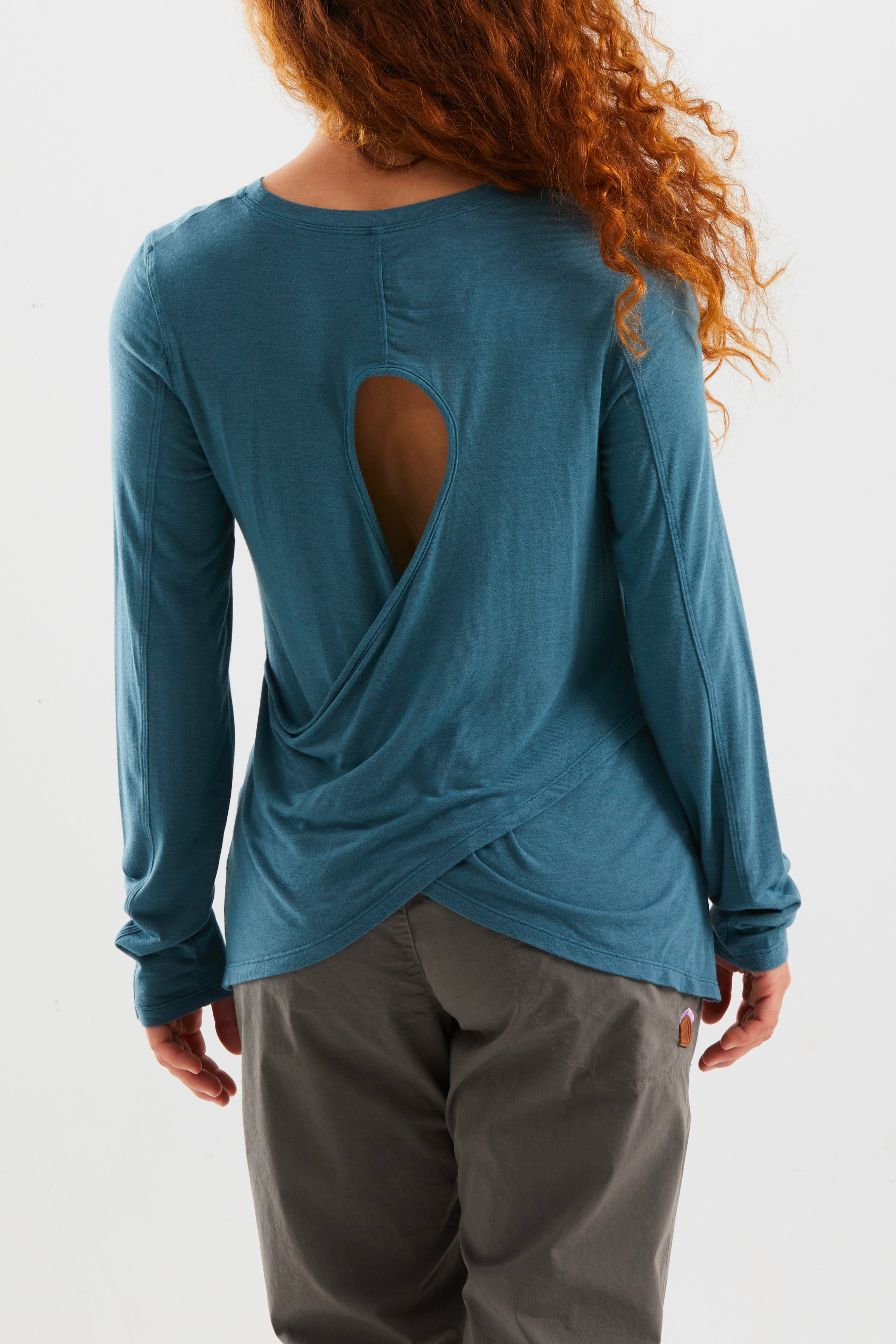 e9-marika-langarmshirt-agave-slim-fit-modal image 3