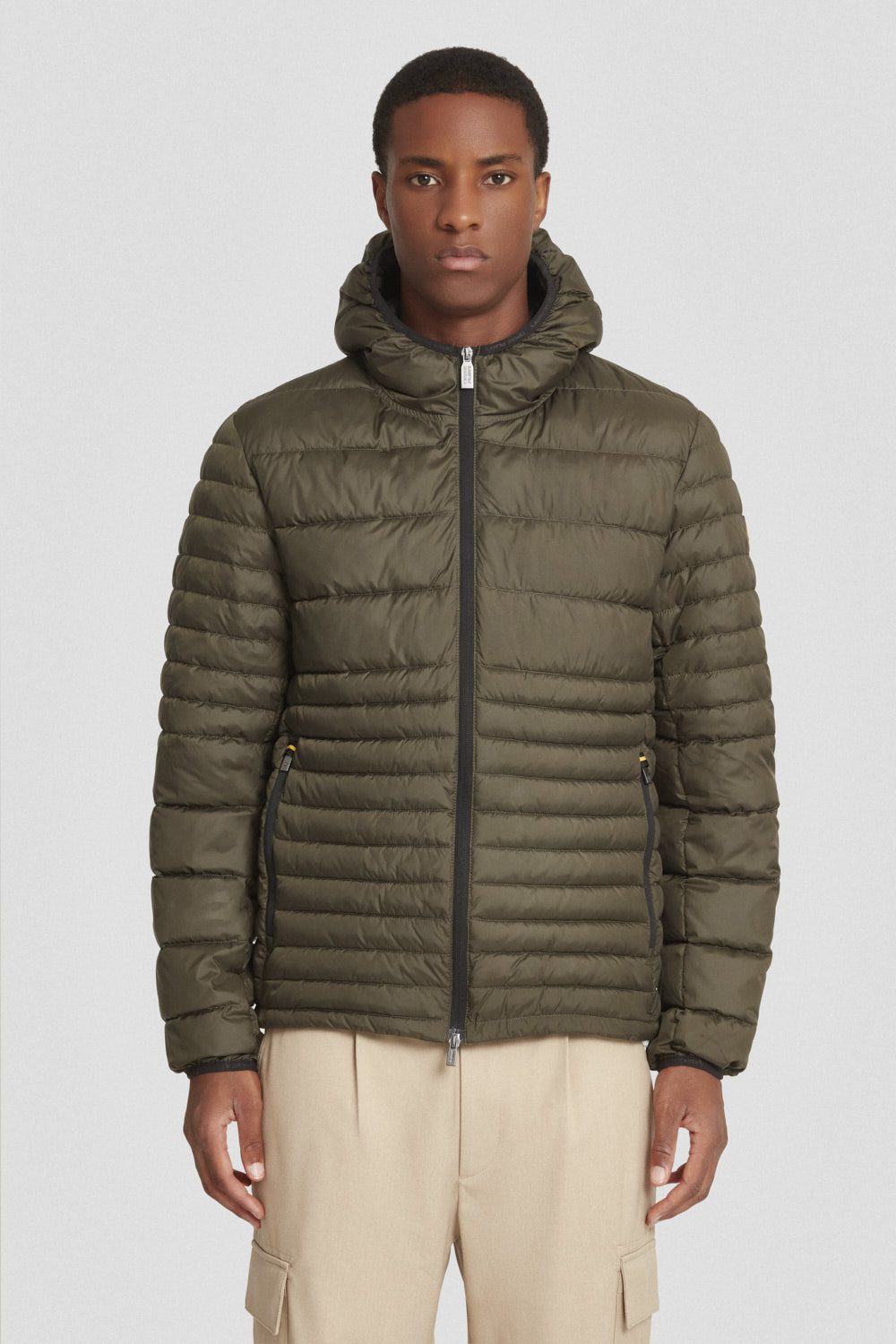 ciesse-outdoor-steppjacke-oliv-kapuze-recycelt image 2