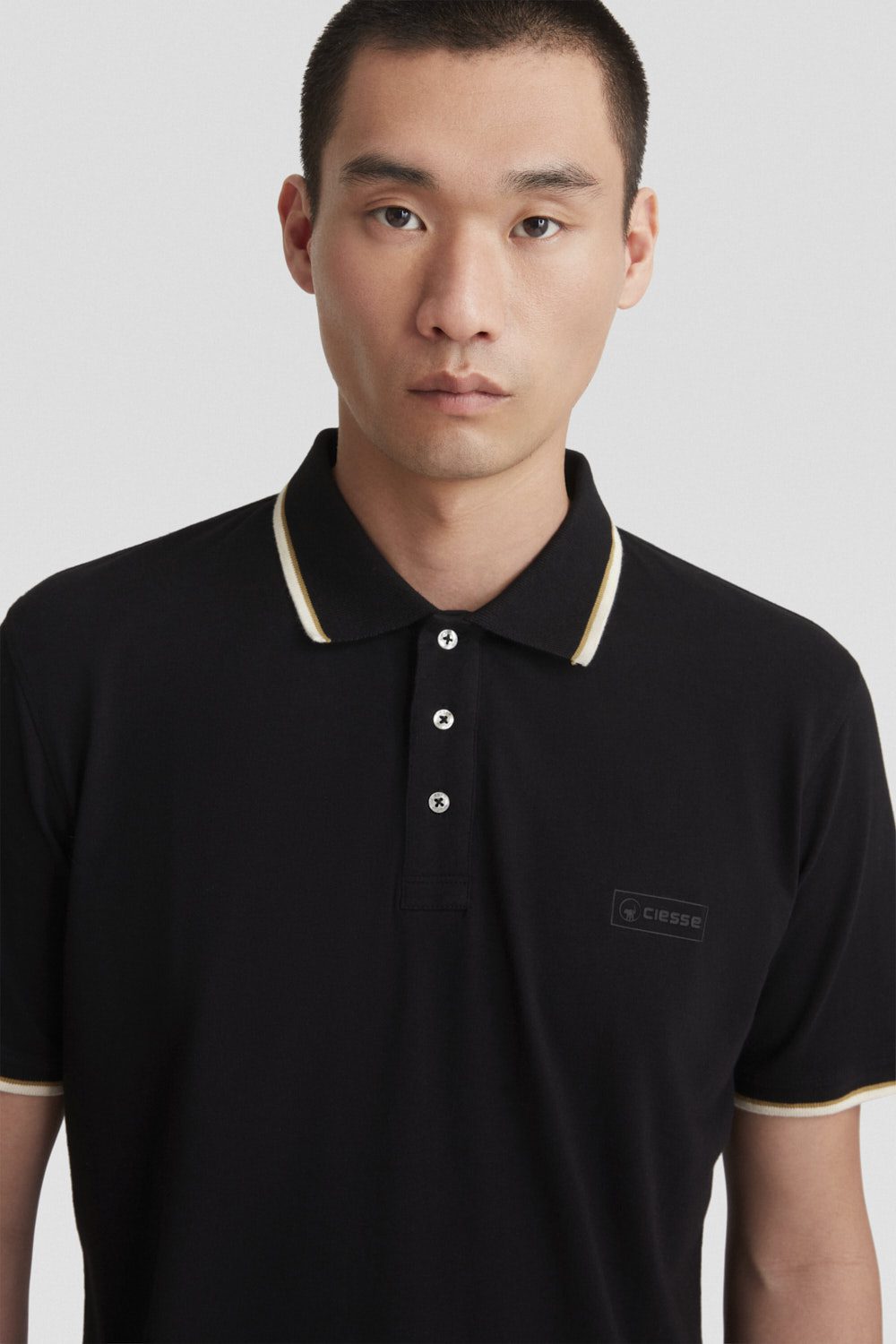 ciesse-outdoor-polo-jersey-stretch-poloshirt-schwarz-baumwolle image 6
