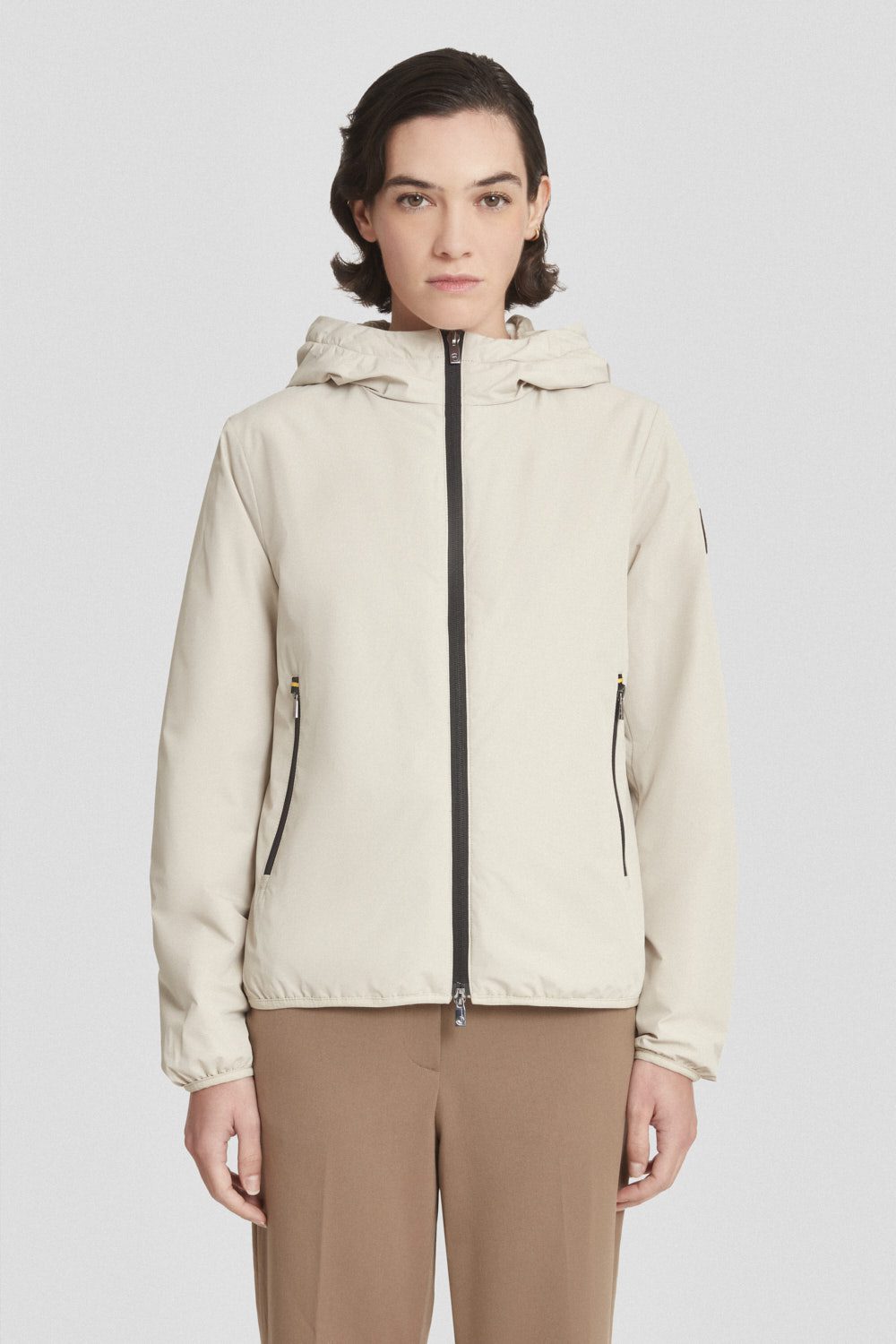ciesse-outdoor-giacche-invernali-winterjacke-beige-mit-kapuze image 2